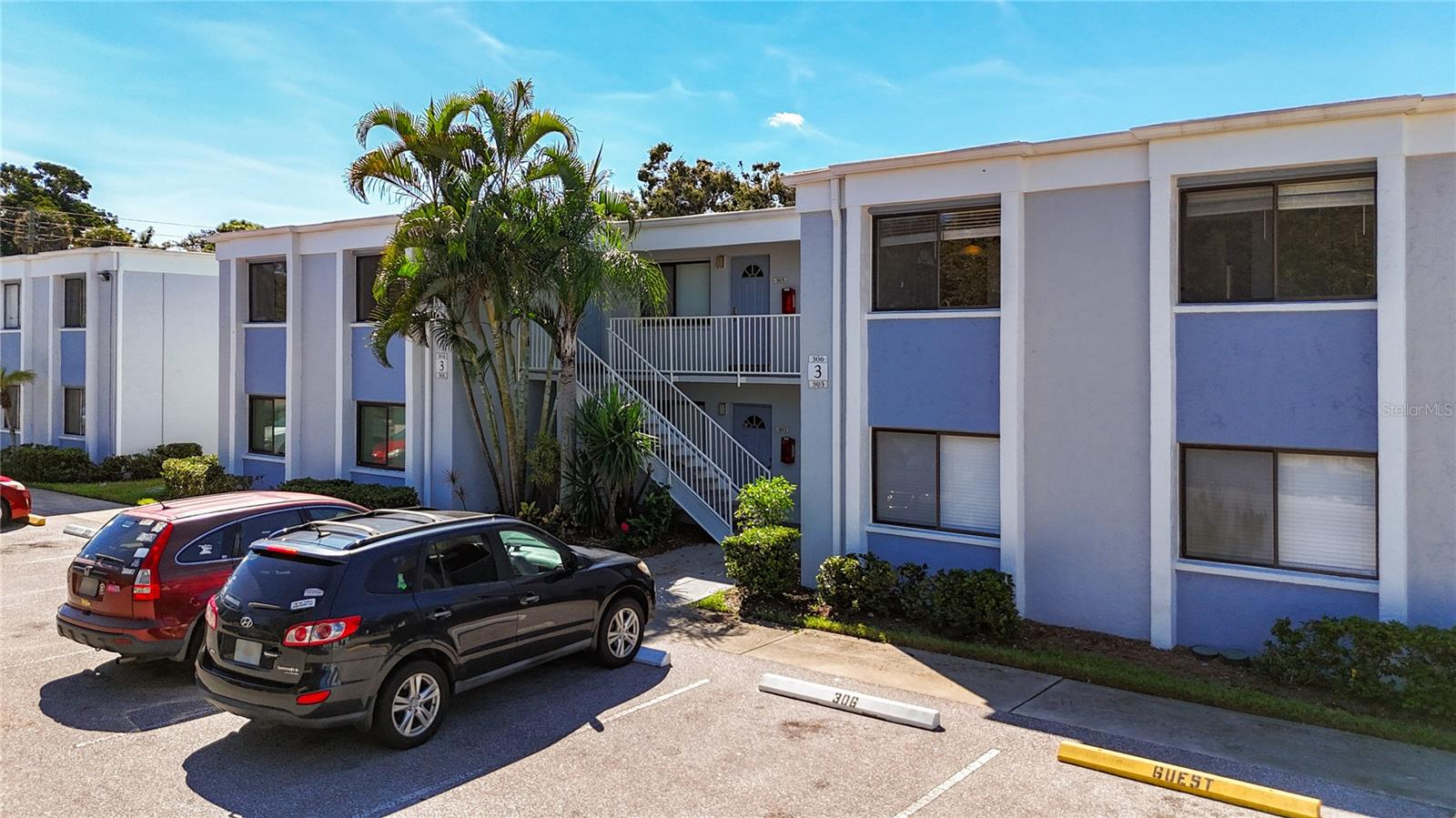 This move-in-ready, updated end-unit condo in West Bradenton features luxury vinyl floors, a 2025 kitchen with granite countertops, and a dual-entry bath. Located in the investor-friendly Garden Walk community in a no-flood zone. Interior highlights flooring & kitchen, sleek luxury vinyl plank flooring flows throughout the unit, leading into a bright kitchen equipped with brand-new appliances and granite countertops. Primary suite features an ensuite bath and two closets. Bathroom has a convenient dual-access layout, providing private entry from the primary suite and hallway access for guests. Laundry & Storage features in-unit washer/dryer hookups plus a generous storage closet located on the screened balcony lanai. Located in the investor-friendly Garden Walk community in a no-flood zone, the community is pet and investor-friendly. Low HOA dues of just $381/month covers the community pool, fitness center, clubhouse, roof, exterior maintenance, landscaping, water, trash, and sewage.  Community pool, fitness center, and clubhouse offer a social and active lifestyle.