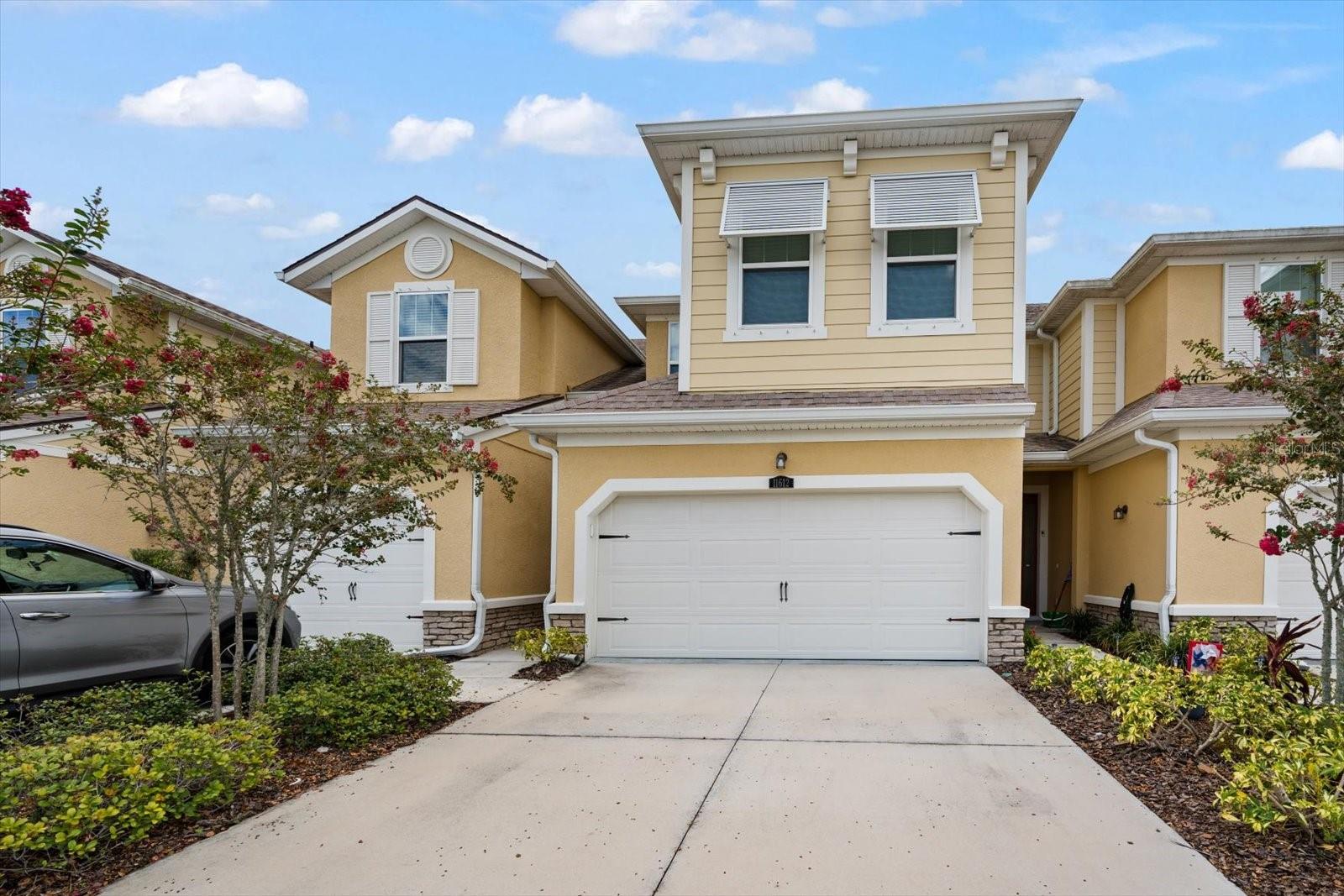 One or more photo(s) has been virtually staged. Welcome to the serene oasis of Harmony at Lakewood Ranch! This exquisite townhome offers the perfect blend of luxury, comfort, and convenience. With 3 bedrooms, 2 1/2 baths, and a 2-car garage, this home provides ample space for your family to thrive. Step inside and be greeted by the inviting open floor plan in the living area, creating a seamless flow between the living room, dining area, and kitchen. The natural light flooding through large windows fills the space with warmth and tranquility. The well-appointed kitchen boasts stunning white, 42' cabinets, and modern stainless-steel appliances, providing the ideal setting for culinary delights. The peaceful lanai is the perfect retreat for relaxation, offering a private outdoor space where you can unwind and relax. It's an idyllic spot to sip your morning coffee or enjoy a leisurely evening. Escape to the spacious owner's suite, where a world of comfort awaits. With a large closet, you'll have plenty of storage space for all your belongings. The en-suite bathroom offers dual sinks and a walk-in shower. Harmony at Lakewood Ranch offers resort-style amenities, ensuring that you have all the elements needed for a fulfilling lifestyle. Dive into the sparkling community pool, stay active at the fitness center, or host gatherings at the clubhouse — the options are endless! Perfectly situated in the heart of Lakewood Ranch, this townhome allows you to enjoy the best of both worlds: a peaceful retreat and easy access to all the conveniences of city living. Just moments away from shopping, restaurants, and recreation, you'll find everything you need at your fingertips. Don't miss this incredible opportunity to call Harmony at Lakewood Ranch your home. Schedule a showing today and make this haven of tranquility and luxury your very own!