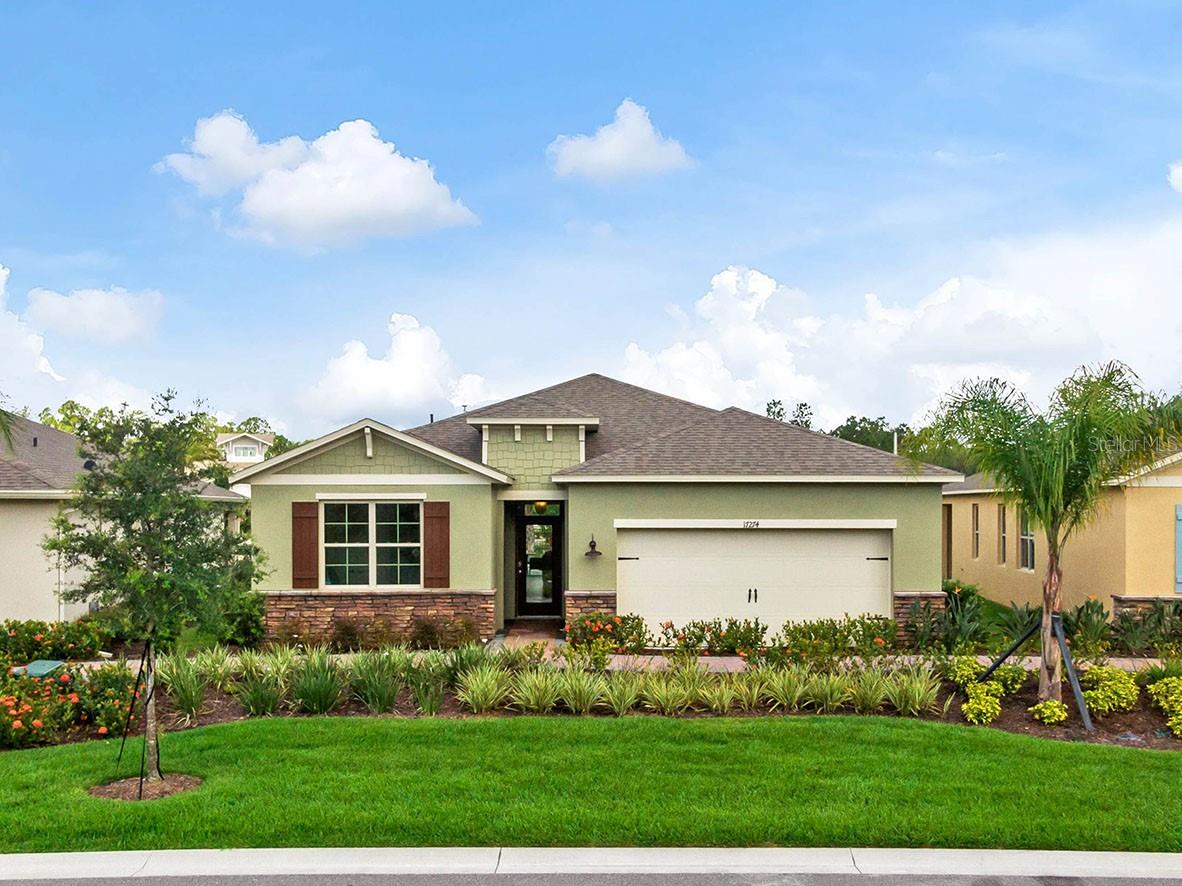 Location! Location! Location! Freedom Homes in a Gated Section of Oak Leaf Preserve. Just minutes from the beach, Best location in town! Easy Access to I-95 and 5 Miles to downtown shopping and dining in New Smyrna Beach. The Delray, welcomes you into the entry hall and leads you past the front living area of the home into the large spacious kitchen, dining, and Great Room. The Kitchen boasts a 7 foot island that doubles as a breakfast bar, walk past the dining area onto your covered patio 23' X 9' were you will enjoy those outdoor events with friends and family. This 4 bedroom, 2 bath, 2 car garage home is under construction.  This must see home comes with the all the extras including Granite counter tops and bath vanities, 18" X 18" Tile in all living areas and baths, and microwave. Save money with the highly energy efficient 15 SEER AC, dual pane low E windows, and Builder warranty. This home won’t last long! Ask About America's Smart Home! *Photos are of similar model but not that of exact house. Pictures, photographs, colors, features, and sizes are for illustration purposes only and will vary from the homes as built. Home and community information including pricing, included features, terms, availability and amenities are subject to change and prior sale at any time without notice or obligation. Please note that no representations or warranties are made regarding school districts or school assignments; you should conduct your own investigation regarding current and future schools and school boundaries.* ;Water: City