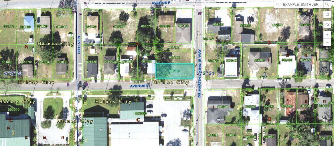 This 0.10-acre vacant  lot at 1400 Dr. Martin Luther King Jr. Way in Haines City, Florida,  "Zoning: CNC" offers an affordable opportunity to  investment property. Conveniently located near local shops, schools, and major roads, this compact parcel is perfect for low-maintenance living or a smart investment in a growing area. Pin Location: Latitude 28.12078836, Longitude -81.62251702. Note: buyers I emphasize the importance of conducting thorough due diligence to ensure that the property meets your expectations and requirements.