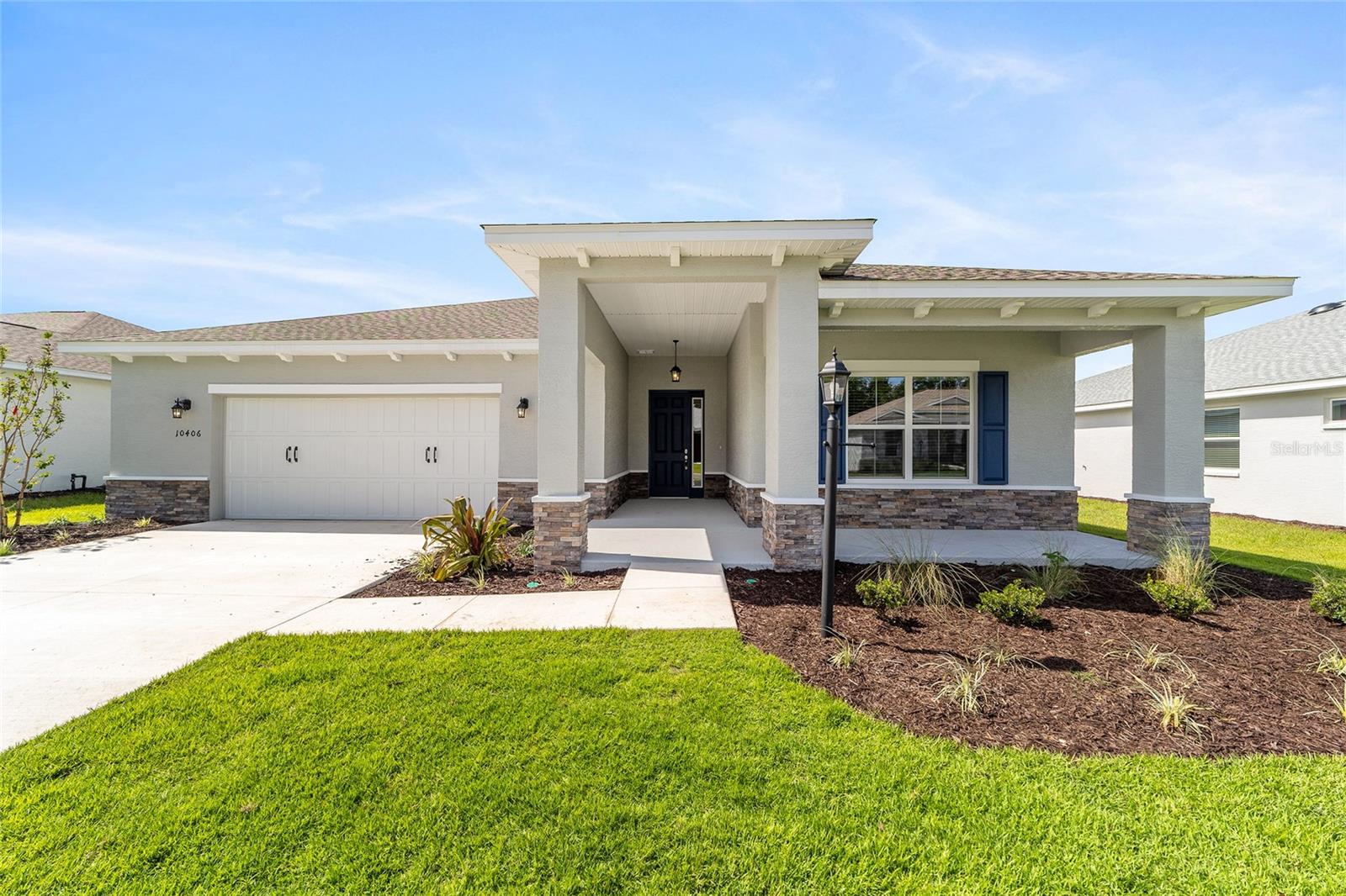 Unfurnished Lease-to-Own home available in the Longleaf Ridge neighborhood of On Top of the World! This beautiful new construction Beaumont model offers over 2,200 square feet of stylish, open-concept living with 2 bedrooms, 2 bathrooms, a versatile flex room with French doors, and a spacious 2-car garage with additional golf cart parking. The gourmet kitchen is a chef's dream, featuring stainless steel appliances, staggered cabinetry with crown molding, under-cabinet lighting, quartz countertops, a large center island, and a walk-in pantry. The great room showcases elegant tray ceilings and a 3-panel sliding glass door leading to the screened lanai, perfect for enjoying Florida's indoor-outdoor lifestyle. The spacious primary suite offers tray ceilings, backyard views, a large walk-in closet, and a luxurious ensuite bath with dual quartz vanities and a zero-entry tiled shower with a built-in bench. The guest bedroom is conveniently located near the second full bathroom featuring a quartz vanity and tub/shower combination. Residents of On Top of the World enjoy resort-style amenities, golf, fitness centers, recreation, and an active lifestyle surrounded by natural beauty and modern conveniences. Pet friendly. Rent is $2,700 per month plus utilities. Minimum lease term is 3 years with the option to purchase the home during the lease term. Property ID: 152LLR7.