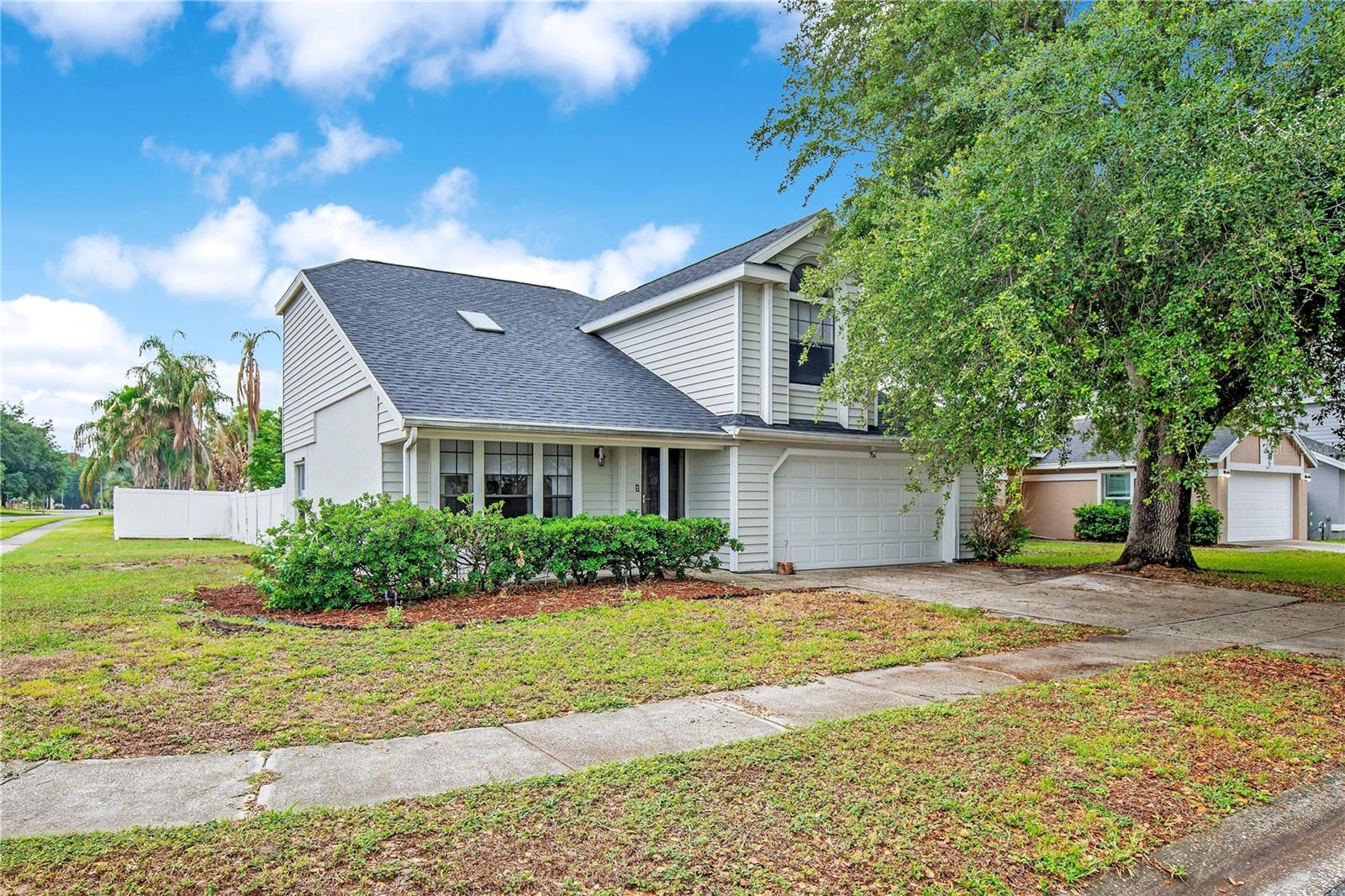 Brand new Roof.  Updated new Bathrooms. Lake Mary Schools, Corner Lot!!

Nestled in the highly desirable Lake Mary community, this beautifully maintained 2-story home offers the perfect blend of comfort, style, and location. Featuring 3 spacious bedrooms, 2.5 bathrooms, and over 1,600 square feet of living space, this home boasts separate formal living and dining areas plus a cozy family room ideal for entertaining. The updated kitchen showcases granite countertops, stainless steel appliances, decorative backsplash, and a charming breakfast nook. Upstairs, the oversized primary suite includes a private bath with dual sinks, garden tub, and separate shower. Enjoy Florida living year-round from the screened-in patio overlooking the large fenced backyard with plenty of room for outdoor gatherings. Situated on a corner lot in a sought-after neighborhood with top-rated Seminole County schools, and conveniently located near shopping, dining, parks, and major highways. A fantastic opportunity for both homeowners and investors alike
