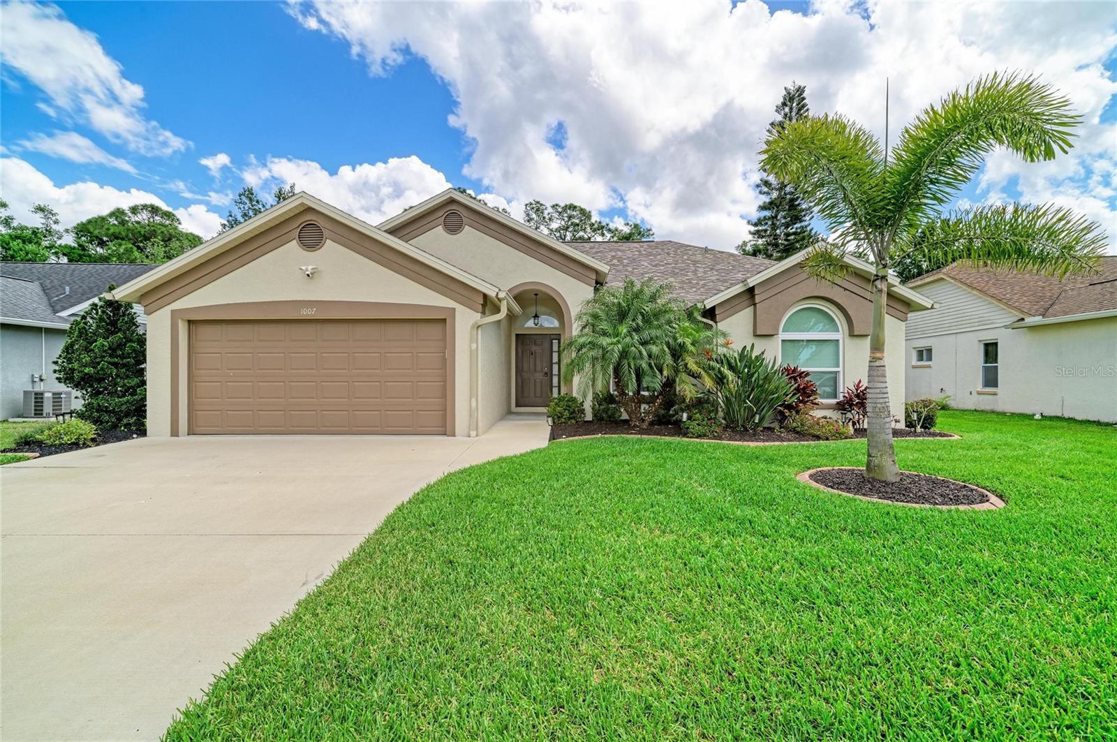 ** SELLER OFFERING A $15,000 BUYER INCENTIVE TO THE BUYER FOR CLOSING COSTS OR RATE BUY DOWN** Nestled in the serene and highly sought-after community of Braden River Lakes, this meticulously updated 3-bedroom, 2-bathroom home offers a rare combination of established Florida charm and modern luxury. The property’s exceptional curb appeal is highlighted by a brand-new roof installed in 2023, a fresh exterior paint job completed in 2024, and a lush landscape maintained by a professional Rainbird lawn and garden sprinkler system. Inside, the home has been completely transformed with new flooring throughout and a stunningly updated kitchen that serves as a true centerpiece, boasting premium Schrock soft-close cabinets, elegant Cambria counters, and high-end GE Profile appliances. The renovations continue into the beautifully updated primary ensuite, providing a spa-like retreat within the airy, open floor plan. Transitioning to outdoor living, the extended lanai provides the perfect space for entertaining or enjoying the peaceful surroundings. Residents of this "hidden gem" neighborhood enjoy premium amenities including a riverside community pool, tennis and pickleball courts, and a kayak launch for the Braden River, all with the benefit of a low HOA fee and no CDD fees. Perfectly positioned for convenience, you are just minutes away from the massive growth along the SR-64 corridor, including the Costco at Heritage Harbour, the upcoming Detwiler’s Farm Market, and the bustling SeaFlower Village Center, ensuring that this home is not just a residence but a gateway to the best of Bradenton’s future.