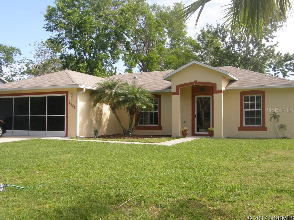 BACK ON THE MARKET!! IMMEDIATE OCCUPANCY. Great 3 bedroom home in move in condition! Close to the beach, I-95, I-4, shopping and dinning.  Open floor plan, split bedroom plan. Granite counters and tiled back splash. All appliances are barley used, A/C still has warranty. Garage screen door and Hurricane shutters included.Room for a pool! SELLERS do not wish to entertain any VA or FHA offers at this time. All measurments deemed correct, buyer to verify. ;Water: City