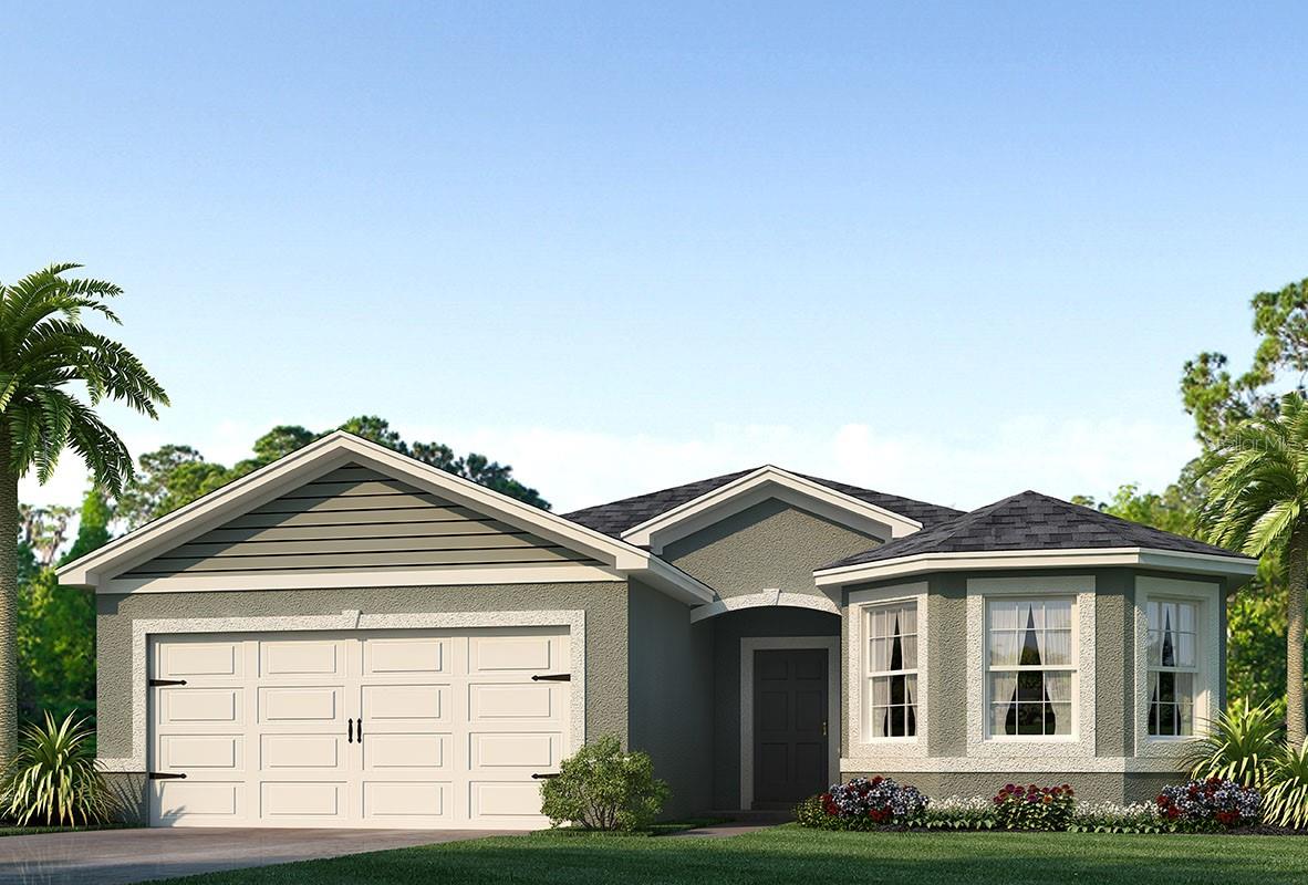Location! Location! Location! On a fantastic home site with water view! Just minutes from the beach, Best location in town! 6 miles to downtown shopping and dining in New Smyrna Beach. Enjoy a dip in the community pool, sun along the deck.  This charming design features a front facing kitchen and nook with bay windows. The breakfast bar next to the dining area is convenient for informal meals. The dining room and living room form one spacious main area, ideal for dinner parties and entertaining family and guests. The owner’s suite and bath are located to the rear of the home and feature a large walk-in closet. Two secondary bedrooms and guest bath are on a separate area located off the dining room. The Lanai is on the rear corner and has access from the living room.  Save money with the highly energy efficient 15 SEER AC, dual pane low E windows,  10 yr warranty. Excellent value, won't last long.

*Photos are of similar model but not that of exact house. Pictures, photographs, colors, features, and sizes are for illustration purposes only and will vary from the homes as built. Home and community information including pricing, included features, terms, availability and amenities are subject to change and prior sale at any time without notice or obligation. Please note that no representations or warranties are made regarding school districts or school assignments; you should conduct your own investigation regarding current and future schools and school boundaries.* ;Water: City