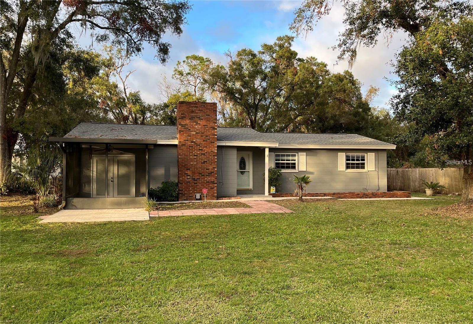 TWO HOMES on almost one acre (.94)!! 3029 is a 3 Bed 2 Bath 1207 sq ft. Roof (4 years) new LVP flooring, new interior full paint, two screened lanais, fenced, living room and separate great room or office/den. Home currently rents for $1700/month. Additional home on property (3031) is a 3 Bed 1 Bath 872 sq ft with metal roof, shed, well & septic...currently rents for $1350/month...Great investment opportunity!
