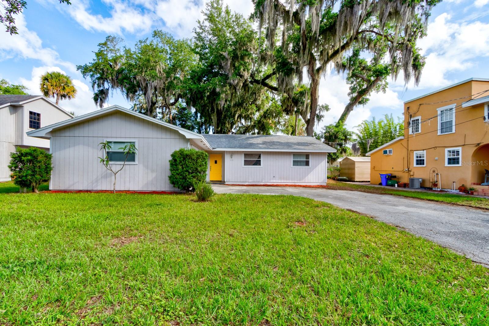 This spacious 4-bedroom, 2-bath home offers the perfect blend of comfort, location, and coastal lifestyle. Situated near the New Smyrna Beach and Edgewater line, the property is just moments from the river, local boat ramps, fishing spots, and the beach. Inside, you’ll find ample amounts of living space with multiple gathering areas, including a large living room and separate family/dining space ideal for entertaining.  Recent upgrades include new appliances, flooring, and cabinetry; the property has a large front yard and gorgeous mature oak trees. The 2-car garage offers plenty of room for vehicles, storage, or recreational gear. Enjoy quiet evenings nearby along scenic Riverside Drive and experience the best of Florida living