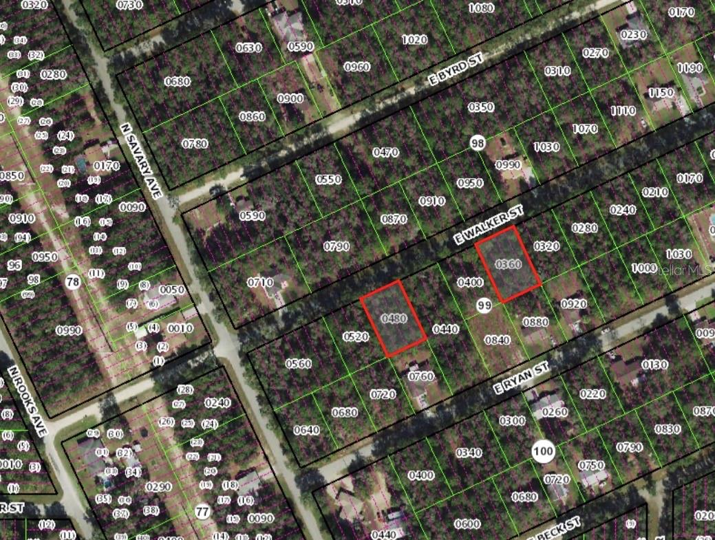 Two separate parcels being sold together, with the option to purchase individually at a reduced price. Each lot measures 80x120 and they are not adjoining — two lots separate them. Combined, the parcels total approximately 0.44 acre, with each lot being 0.22 acre. Both are located on the same side of the road. No HOA, no flood zone, paved road, and utilities available nearby. Zoned MDR, offering excellent potential for future residential development, new construction, or long-term holding. Great investment opportunity in a growing area.Conveniently located just minutes from downtown Inverness, shopping, restaurants, medical facilities, schools, lakes, parks, and the Withlacoochee State Trail. Great investment opportunity in a growing area.
