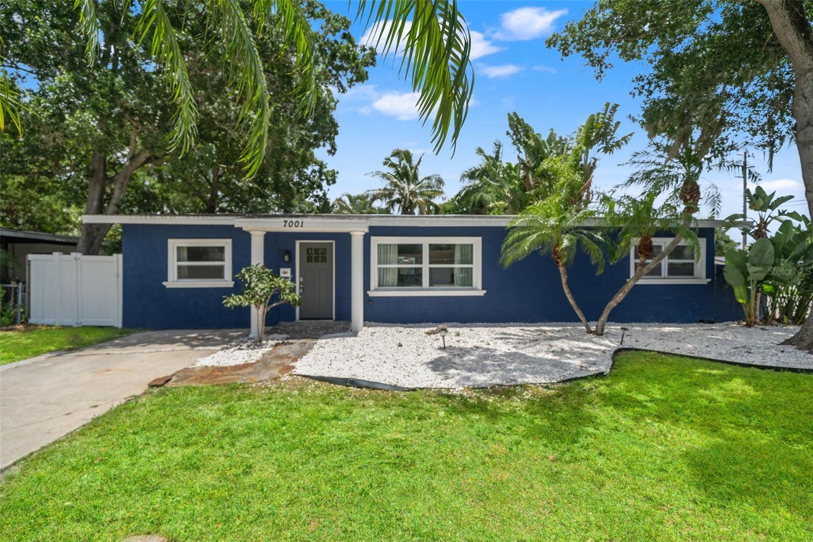 Welcome to this charming, newly renovated 4-bedroom, 3.5-bathroom turnkey, POOL home located in Pinellas Park. Step inside and you’ll be greeted with a spacious open floor plan featuring a desirable split-bedroom layout, plenty of natural light, and beautiful tile and LVP flooring throughout. The living room boasts oversized bay windows, creating a bright and inviting atmosphere and transitions seamlessly into the kitchen—perfect for both everyday living and entertaining. The kitchen highlights granite countertops, a large island, stainless steel appliances, and abundant cabinetry for storage. Just off the kitchen and living room, you’ll find a dedicated formal dining room, offering the perfect setting for family meals or hosting guests.
To the rear of the home an oversized primary suite provides a relaxing retreat with pool views and features a spacious en-suite bathroom with lots of counter space and a walk-in shower, along with a huge walk-in closet. Moving along, the second bedroom includes its own private full bathroom, making it ideal for guests or multigenerational living. On the opposite wing of the home, the third and fourth bedrooms share a full bathroom, creating the perfect setup for additional family members.
Step outside to your own private backyard oasis, showcasing a fully fenced-in pool area, fitted with plenty of shaded seating, including a cabana, making it easy to relax and enjoy year-round. The backyard also includes a convenient half bathroom and a small side yard, adding both comfort and functionality.
Enjoy the freedom of no HOA while being conveniently located close to schools, top-tier Gulf beaches, restaurants, shopping, and so much more. As a bonus, at the buyer’s request, all furnishings can be included with the sale of the home at no additional cost, making this also an incredible opportunity for a turnkey vacation or investment property.
Whether you’re searching for your forever family home or the perfect vacation getaway, don’t miss out on this incredible gem. Schedule your showing today!