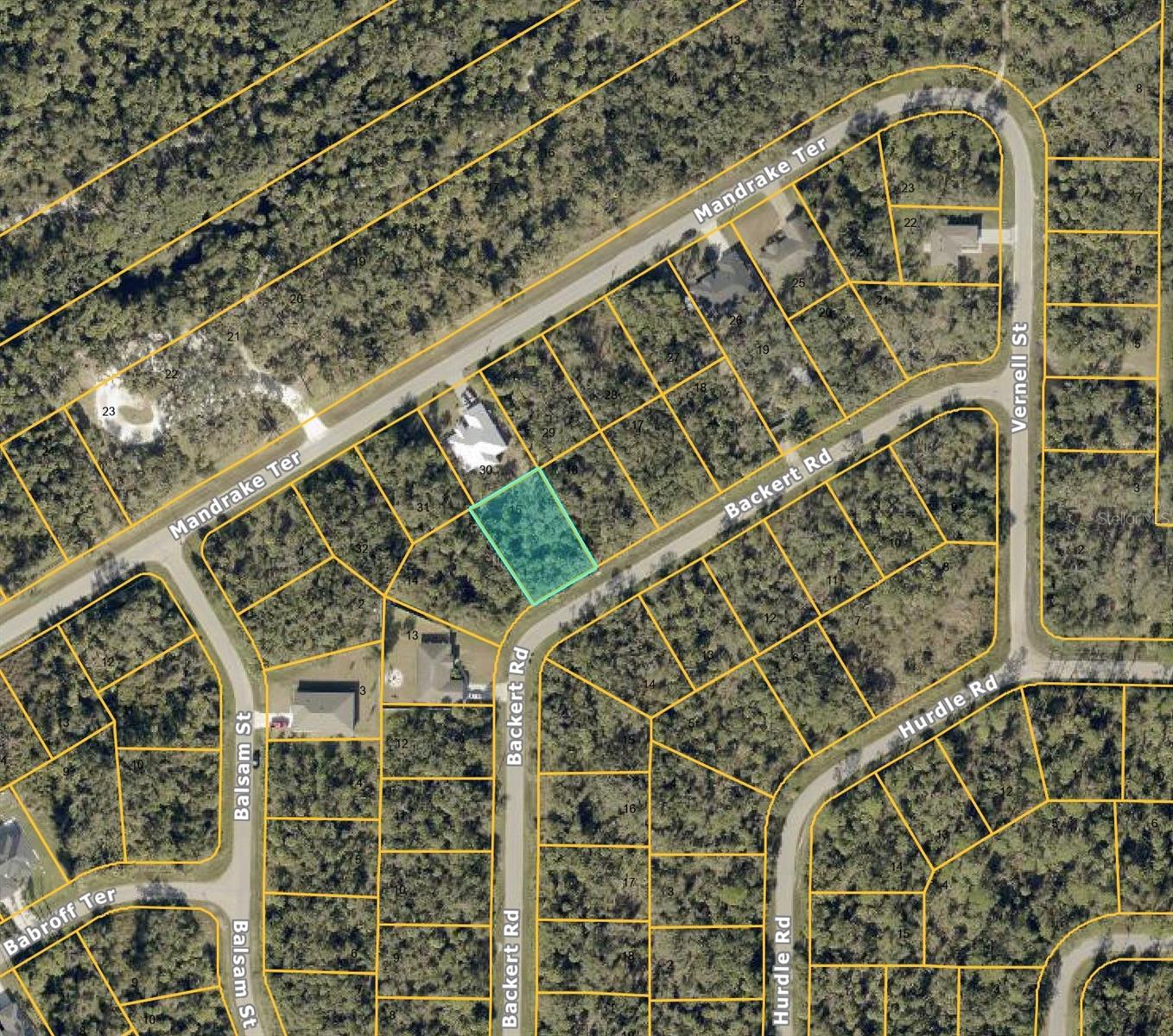Oversized vacant lot in a quiet, no-thru-traffic North Port neighborhood, close to I-75 and surrounded by newer homes. Located in a fast-growing area, near North Port Oak's Park, shopping, dining, a water park, Atlanta Braves and Tampa Bay Rays training stadiums, and scenic nature trails. Gulf Coast beaches are about 30 minutes away. A hospital is planned on Sumter Blvd near I-75. Perfect for your dream home, but buyers should verify surveys, scrub jay zones, and gopher tortoise regulations.