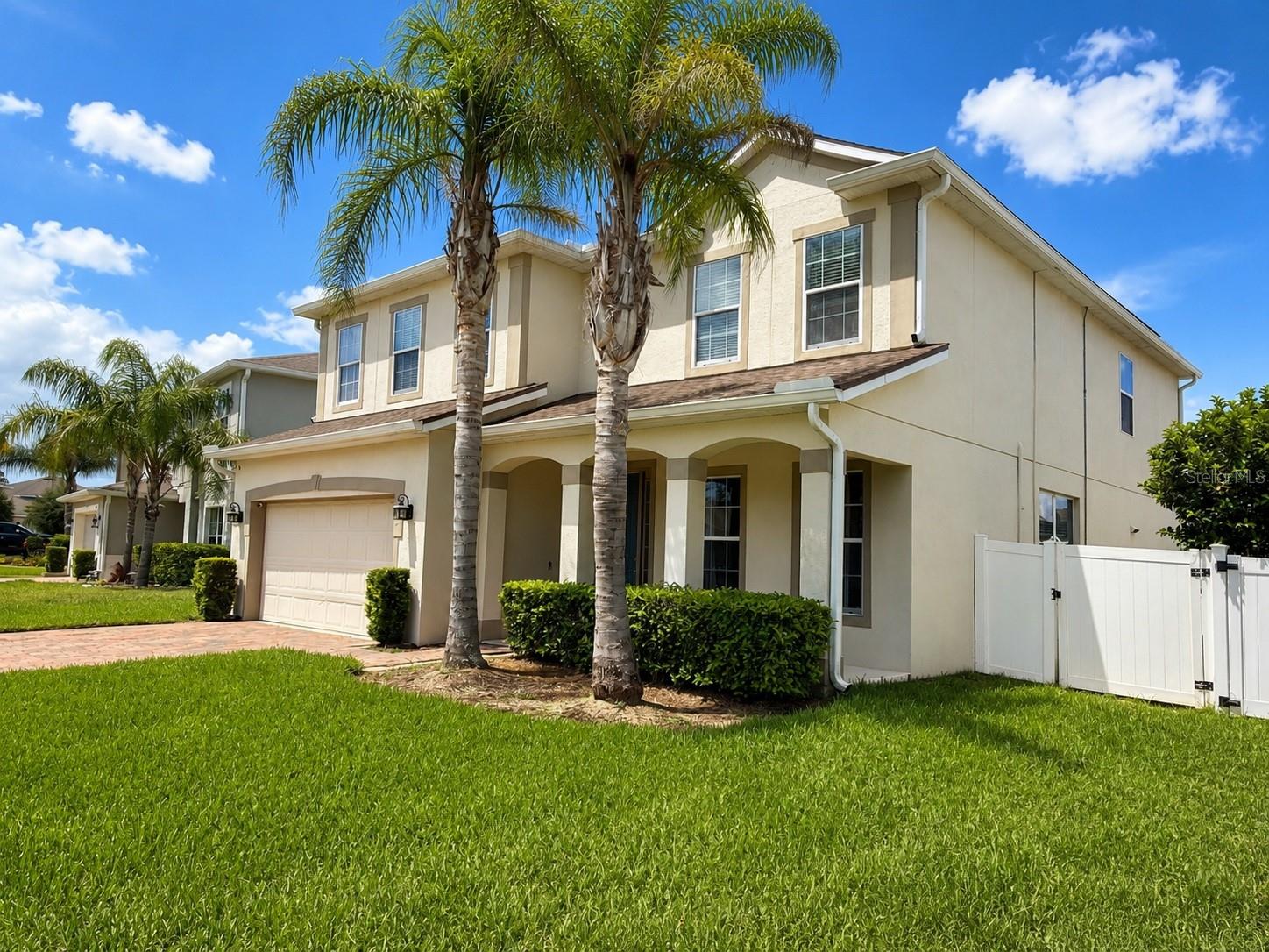 Some photos have been virtually staged. Spacious 6-bedroom, 3-bath two-story home offering over 3,000 sq ft of living space, a flexible layout, and great indoor/outdoor potential. The home features a paver driveway, attractive curb appeal, an open formal living and dining area, and a large kitchen with white cabinetry, granite countertops, stainless steel appliances, walk-in pantry, pendant lighting, and an oversized island overlooking the family room.
The first floor includes a bedroom and full bath, perfect for guests, multi-generational living, or a private home office. Upstairs, you’ll find a large bonus room that can be used as a media room, playroom, study area, or additional lounge space. The spacious primary suite offers tray ceilings, two walk-in closets, dual vanities, a separate shower, and plenty of room to relax. Four additional bedrooms, a full bath, and an upstairs laundry room complete the second floor.
Additional features include two AC units, a whole-home filtration system, paid-in-full solar panels for energy efficiency, a screened lanai, and a large fully fenced backyard with room to create your own outdoor retreat or future pool area. Conveniently located near Winter Garden, shopping, dining, trails, and major roadways for easy access throughout Central Florida.