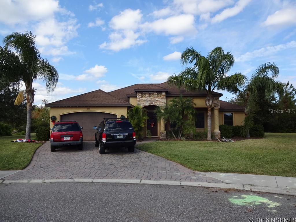 Under contract taking backups. Beautiful energy efficient home with cast in place solid concrete walls, impact resistant windows and doors, enclosed attic space, foam insulation, over-sized cul-de-sac lot, very high quality construction, over 31 ft above sea level, backs up to deeded nature area, Golf Course community, golf cart access to Sugar Mill Golf & Country Club ;Water: City