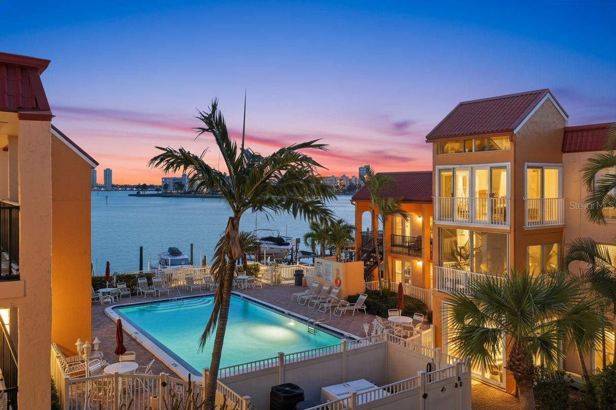 Enjoy the best of beach living in this spacious furnished 1-bedroom, 1-bath condominium located on the Intracoastal Waterway in beautiful St. Pete Beach. This well-maintained unit offers generous living space, comfortable furnishings, and a relaxing coastal atmosphere.

Step outside to your own private courtyard, perfect for enjoying your morning coffee, reading a book, or unwinding after a day at the beach. Residents also enjoy access to a community pool overlooking the waterfront.

Ideally located just a short walk from the sandy beaches of the Gulf of Mexico, as well as local restaurants, shopping, and entertainment. Whether you're spending the day by the pool, enjoying the beach, or taking in the waterfront views, this property offers the Florida lifestyle you've been looking for.

Conveniently located near everything St. Pete Beach has for enjoyment, this furnished rental is ready for immediate enjoyment.