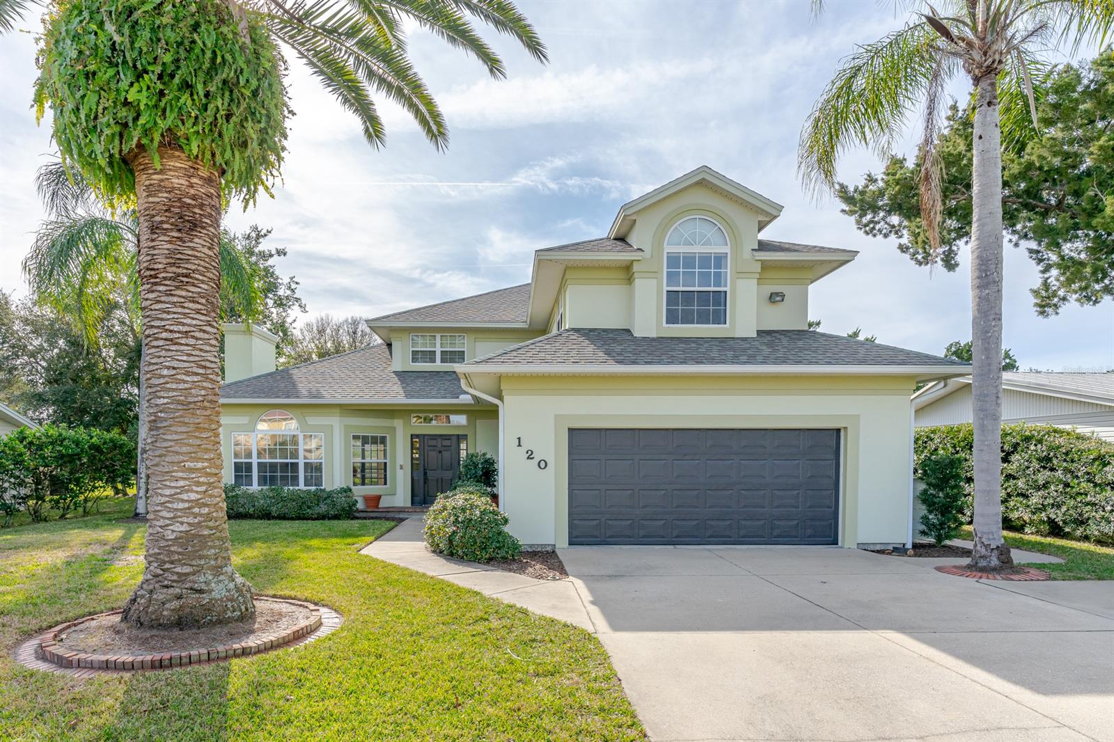 Here is your opportunity to live in the wonderful and sought after New Smyrna Beach community of Inlet Shores!  Home has a peek-a-boo view of the Intercoastal Waterway across the street.  This 3 bedroom 2-1/2 bath family home is waiting for new owners!  Large deep lot with big backyard.  Oversized garage.  Owners removed carpet so the home is a clear palate waiting for the new owners to make it their own!  HOA participation is voluntary.Square footage received from tax rolls. All information recorded in the MLS intended to be accurate but cannot be guaranteed. ;Water: City