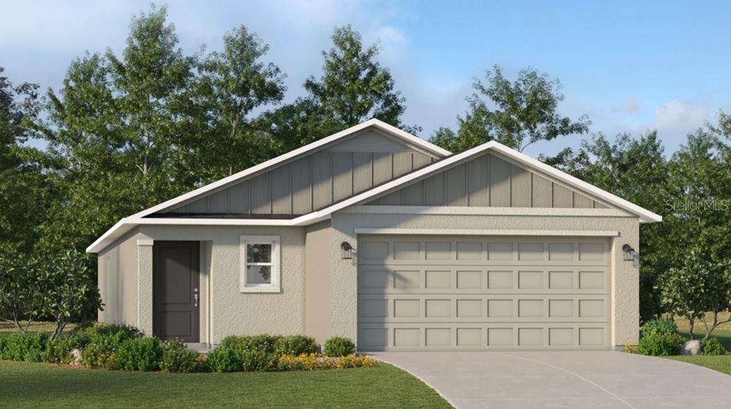 Under Construction. This Beautiful Belmont is laid out on a single level for low maintenance living. Two secondary bedrooms share a bathroom in the hall at the front of the home, while the owner’s suite is tucked into the back corner with an attached bathroom and walk-in closet. Down the foyer is the open-concept living area, which includes a fully equipped kitchen, an intimate dining room and family room with patio access. Completing the home is a convenient two-car garage. Peace Creek Reserve is a masterplan community of new single-family homes with a beautiful natural creek. Winter Haven is the chain of lakes city, with over 26 linked together by canal. There are lots of shops, restaurants, bike paths. Peace Creek Reserve is what you have been looking for. A safe small town feel with convenience, the perfect place to raise a family.