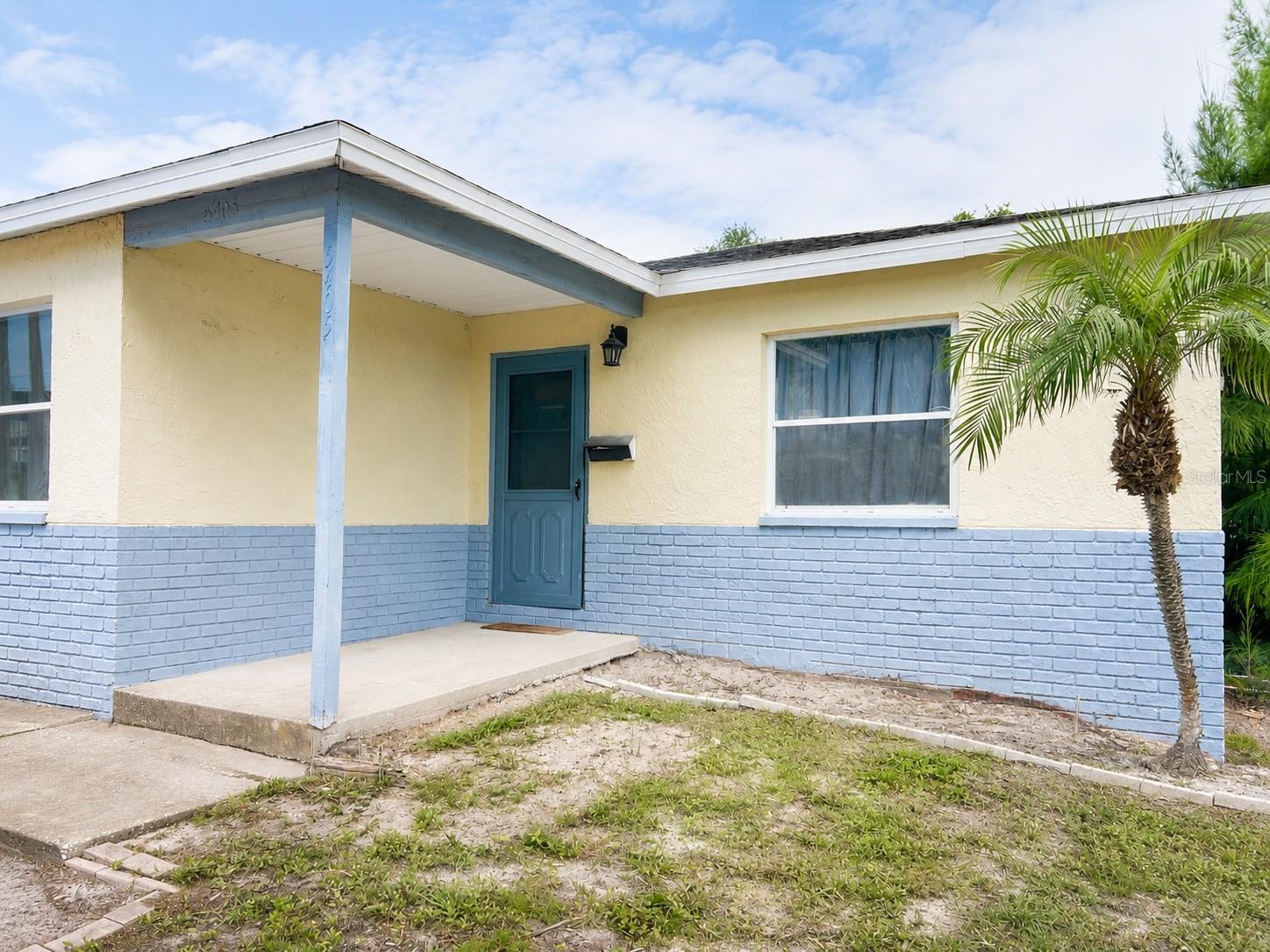 Welcome to Edgemoor Estates in St Petersburg! This property is a TRUE Split Plan 3 bed 2 bath home built in 1991. This home has NEVER FLOODED since the owner has lived in it since 2002. This 3/2 is very well laid out and has a LOT of SPACE for a growing family. Although not updated at the county there is 1,390sf under AC. The primary bedroom has an ensuite tub/shower combo and a walk-in closet with GENEROUS space for a king-sized bed, dressers & vanities. The 2 other bedrooms each have a generous amount of space with nice sized CLOSETS. They share a hall bath with a shower. The kitchen has CEILING height cabinets for a TON of storage AND 2 LARGE pantry cabinets.  The laundry closet is also IN THE kitchen for convenience. There is plenty of dining space in the kitchen (currently a second refrigerator and a clothing rack is the place of the eating space) and two sizeable living / flex spaces. One of the flex spaces was originally the garage but was converted by the prior owners and has an interior and exterior door that could be an easy room rental for additional income, or could easily be a 4th bedroom, office, craft room or living area. The age of MECHANICAL SYSTEMS:AC 2019, ROOF 2019, TANKLESS water heater 2019 (est) and a water softner system. Insurance: (AE Zone) FLOOD INS $2400 ANNUALLY, HOI may be assumable. The yard is FULLY fenced and has plenty of space for family and friends to gather around the a fire pit, there is a storage building, and play equipment. The house sits on a lot facing east with NO NEIGHBORS behind or to the south. Noise is at a very minimum, you can't hear the road from inside. This is the perfect home to make your own. It has all the RIGHT "BONES" to make it your own, updated systems, great layout, very functional kitchen with inside laudry, a potential rental room with an exterior door. This will be a fabulous home for you and yours! Make an Appointment Today! Seller is motivated and will consider contributing to some of the buyers’ closing costs.