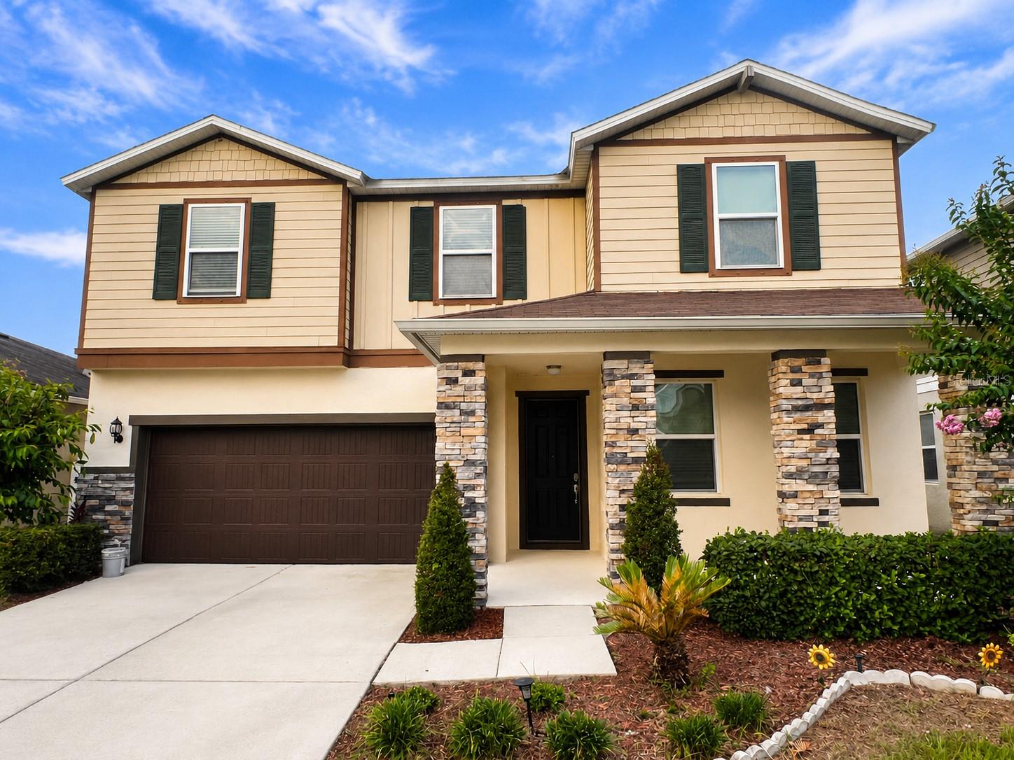 Welcome to this beautiful and well-maintained 5-bedroom, 3-bathroom contemporary home in the highly desirable Freedom Ridge community. Built in 2018, this spacious two-story residence offers over 3,000 square feet of thoughtfully designed living space featuring an open-concept floor plan, modern finishes, and abundant natural light. The well-appointed kitchen flows seamlessly into the main living and dining areas, making it perfect for everyday living and entertaining. Situated on a generous lot, the home also features central HVAC, a durable stucco exterior, a composition shingle roof, and an attached two-car garage.

Ideally located just minutes from Brandon, Temple Terrace, and Downtown Tampa, this home offers convenient access to I-75, I-4, and the Selmon Expressway, making commuting a breeze. Close to shopping, dining, schools, parks, and major employers, this move-in-ready home combines comfort, style, and an exceptional location. Schedule your private showing today!