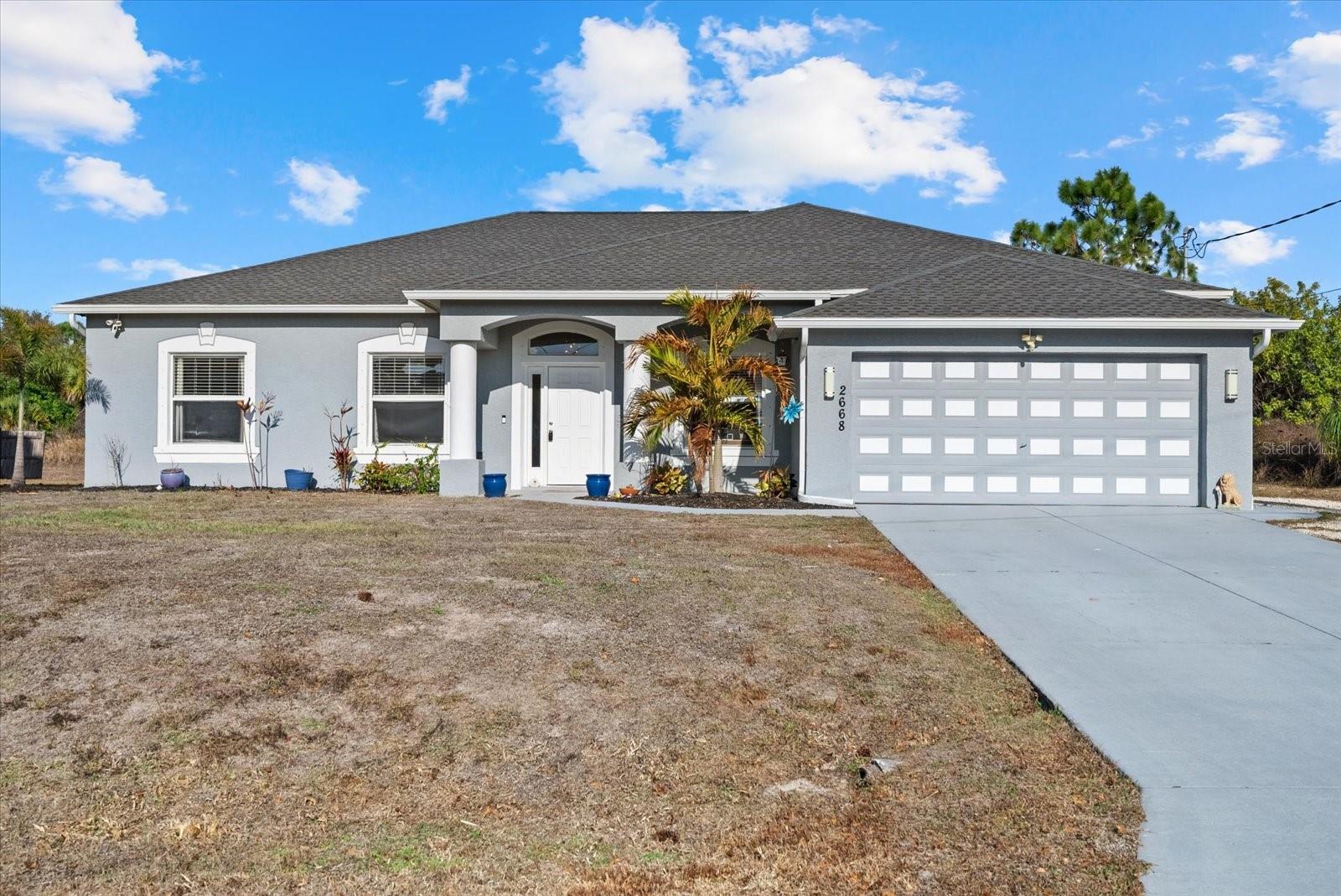 Looking for peace and tranquillity, with lots of privacy and the included benefit of quick access to shopping and restaurants? Welcome to 2668 Clovelon Street! This open floor plan and this exquisitely well maintained house is move in ready! It comes with a gourmet kitchen, complete with modern appliances, granite countertops and large raised bar island.  The 3 bedroom (plus office currently being used as the 4th bedroom) and 2 bath home is perfect for a growing family or a great location to entertain friends in your retirement.  It features a private primary bedroom suite with guest accommodations thoughtfully placed on the other side of the house.  Recently updated with full house luxury vinyl flooring, also include a new roof in 2023, heating system and hot water heater in 2025. It comes complete with a full house reverse osmosis system, EV charging station and a screened porch which looks out over a private green space and beautiful wooded area.The true crown jewel of this property is the expansive backyard. Whether you dream of installing a pool, starting an organic garden, or simply enjoying the peace of a private wooded backdrop, this .69 acre lot provides the canvas for your lifestyle. The Best of Both Worlds: While you'll feel miles away from the noise, you are located just minutes from premier shopping, dining, and daily amenities.