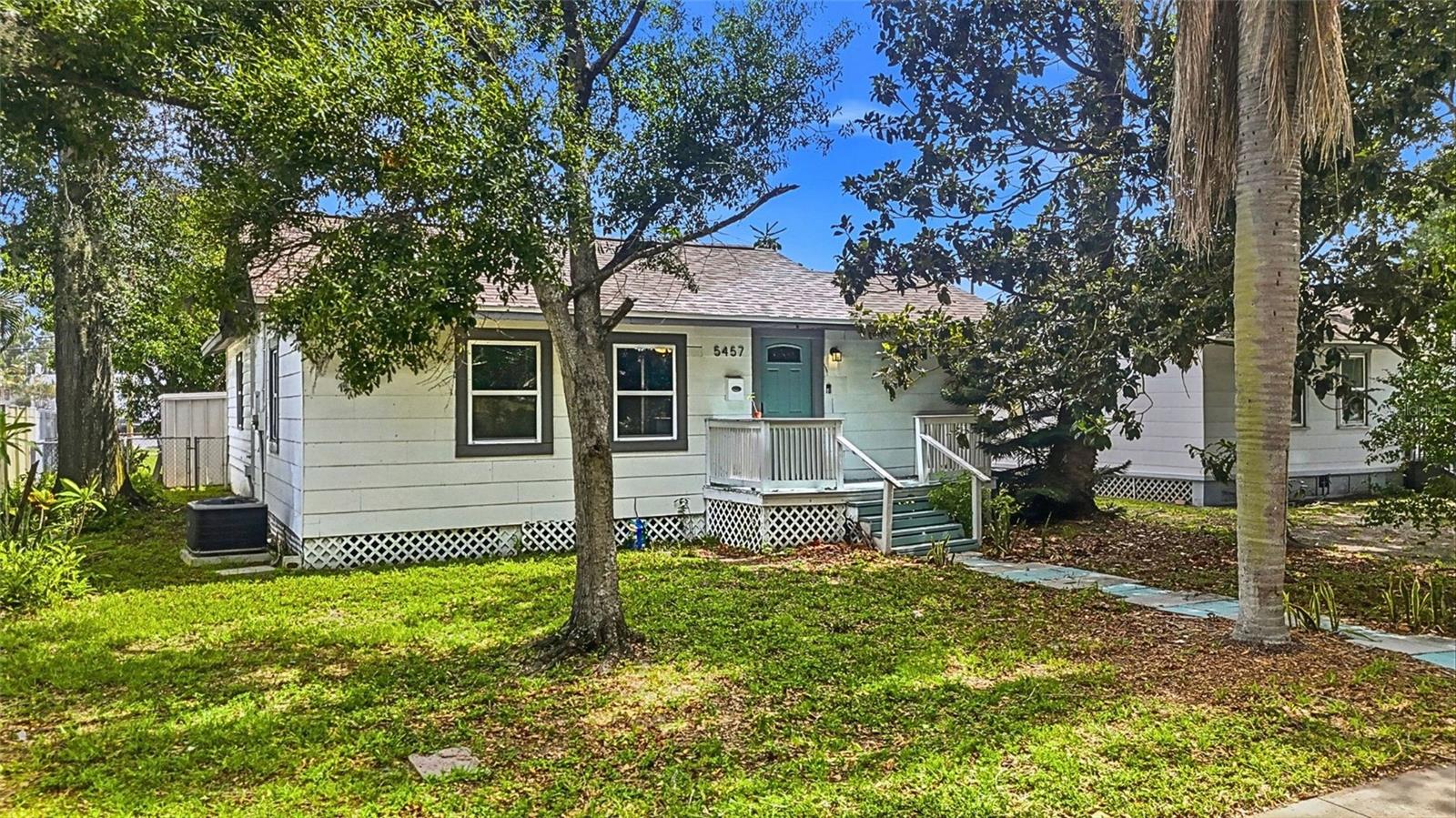 Move right into this beautifully renovated 2-bedroom, 2-bath Florida bungalow featuring a NEW ROOF (2025), brand-new WATER HEATER (2026), impact-resistant windows (2021), HVAC system (2021), updated flooring, LED lighting, and contemporary finishes throughout. Situated on an oversized 48' x 160' lot, this turnkey property offers the perfect combination of modern upgrades, investment potential, and an unbeatable location.
Located in Pinellas Park, one of the few municipalities in Pinellas County that allows short-term rentals, this home presents an exceptional opportunity for Airbnb, Vrbo, or other income-producing rental strategies, while also serving as an ideal primary residence or vacation home.
Inside, you'll find a thoughtfully designed split-bedroom floor plan featuring two en-suite style bedrooms that can function as dual primary suites. The updated kitchen showcases solid wood cabinetry, granite countertops, stainless steel appliances, a custom tile backsplash, and designer fixtures. Both bathrooms have been tastefully remodeled with custom vanities, granite countertops, updated tile work, and modern hardware.
Step outside to enjoy the spacious fenced backyard with plenty of room for pets, entertaining, gardening, and outdoor activities. An extended driveway, carport, and storage shed provide ample parking and storage options.
Conveniently located just 15 minutes from the Gulf beaches and vibrant Downtown St. Petersburg, you'll enjoy easy access to shopping, dining, entertainment, and everyday conveniences. Whether you're looking for a primary residence, vacation home, or income-producing investment property, this move-in-ready home checks all the boxes. Seller is motivated—schedule your private showing today!