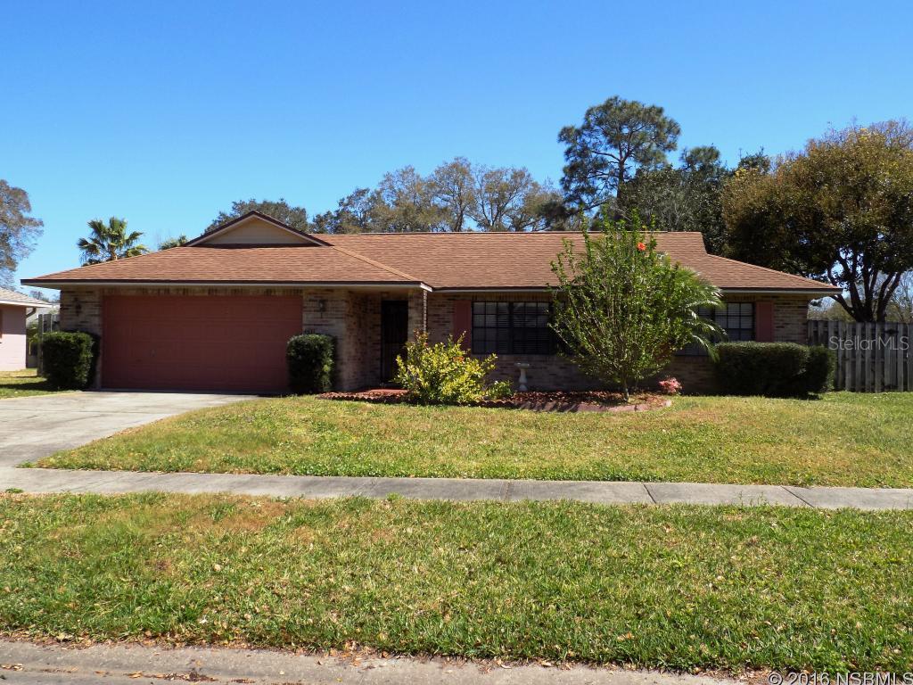 Imagine sipping your morning coffee from the screened porch, overlooking a pretty lake. This well maintained original owner 3 bed, 2 bath home is just waiting for a new family to call it home. Located in pretty Autumn Trail, in the heart of Port Orange, the home is all brick and easy to maintain. The family/dining great room has been freshly painted and all carpeting just cleaned. With a separate living room, the home has plenty of room to spread out. The chef in the family will enjoy the lake view from the kitchen sink, along with plenty of counter space for prepping food. All you need to do in this home is bring your family, belongings and move right in. Make this home top on your list of showings; you will be glad you did. A gem! ;Water: City
