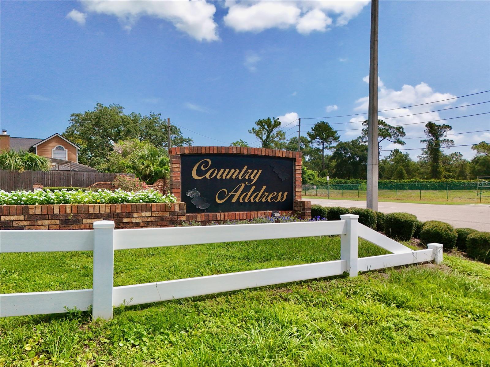 COUNTRY ADDRESS - Residential