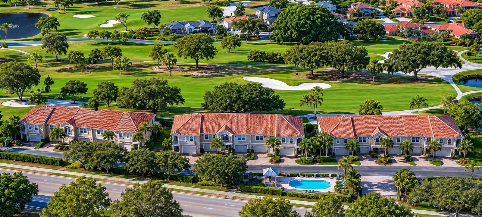 Positioned along the 14th fairway of the Pasadena Yacht & Country Club, this exceptional end-residence presents one of the rarest opportunities in Gulfport luxury living. Located within the intimate gated enclave of Sun Ketch Townhomes, a community of just 15 residences, opportunities here are exceptionally scarce, with only one residence was purchased in the past five years.

Extensively renovated and thoughtfully redesigned, the home offers an elegant open-concept floor plan with soaring 9-foot ceilings, designer finishes, and panoramic golf course views. A dramatic folding wall of glass seamlessly connects the living space to a private lanai, creating an effortless indoor-outdoor lifestyle overlooking the championship fairways.

The chef's kitchen serves as the heart of the home, featuring custom cabinetry, premium appliances, a natural gas range, wine cooler, designer countertops, and lighting. Throughout the residence, rich flooring, plantation shutters, recessed lighting, and curated upgrades create a level of refinement rarely found.

The second-floor owner's retreat offers a true private sanctuary with beautiful golf course vistas, a spa-inspired bath, and a custom walk-in closet with dedicated his-and-her storage. Two additional guest bedrooms, a beautifully renovated bath, and an upstairs laundry complete the upper level.

Significant capital improvements include impact-rated windows and doors, a tankless water heater, new HVAC system, natural gas service, generator-ready electrical connection, integrated security system, and custom garage storage.

Residents enjoy the peace of mind of a financially stable community with fully funded reserves, 2021 roofs, no history of special assessments, and low HOA fees.

For buyers seeking a luxury residence with designer finishes, exceptional golf course views, and access to one of Tampa Bay's most exclusive lifestyles, this is a truly uncommon offering. Membership opportunities at Pasadena Yacht & Country Club provide access to championship golf, marina facilities, tennis, pickleball, fitness amenities, resort-style pool, and multiple dining venues. Membership is separate and required for club access.