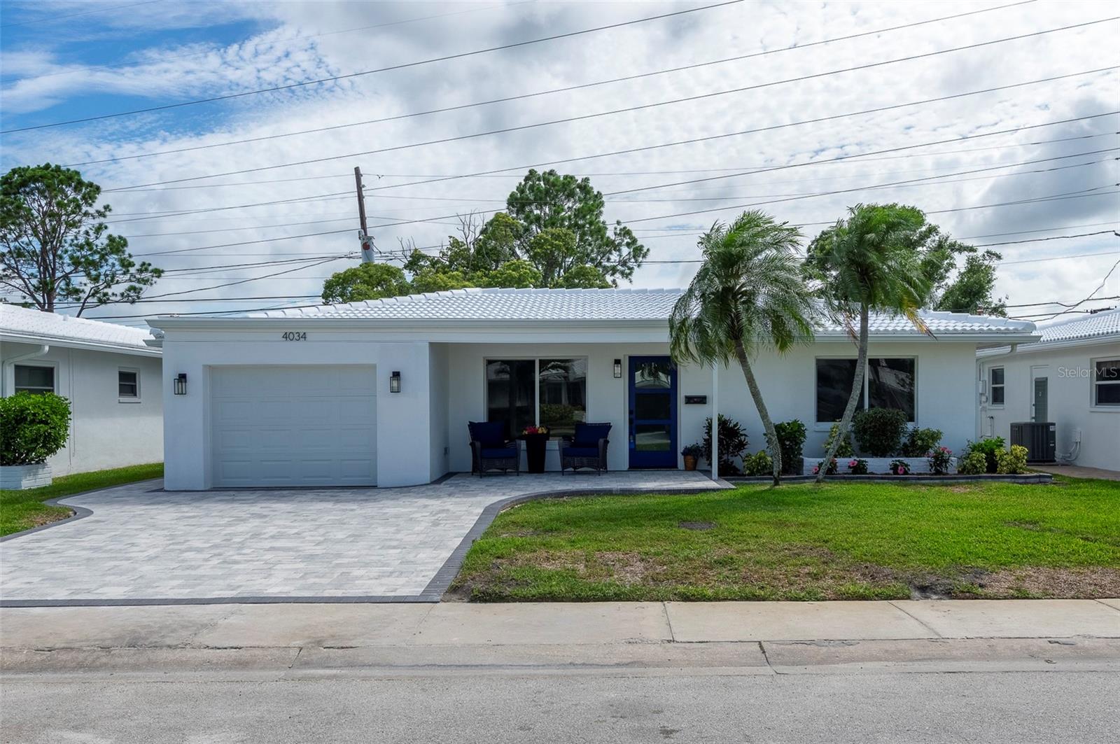 Welcome to paradise in the highly sought-after Mainlands 55+ golf course community! This beautifully remodeled home offers stunning golf course views and has been updated from top to bottom for worry-free Florida living. Recent improvements include new plumbing throughout, and electrical updates,  a new A/C system, new appliances, tankless water heater and a completely renovated interior featuring modern finishes, updated flooring, an upgraded kitchen, and remodeled bathrooms. The bright and open floor plan is perfect for both everyday living and entertaining. Relax with your morning coffee while enjoying peaceful golf course views from your backyard. Conveniently located near shopping, dining, beaches, airports, and all that Tampa Bay has to offer. Move-in ready and meticulously updated—just bring your suitcase and start enjoying the Florida lifestyle!