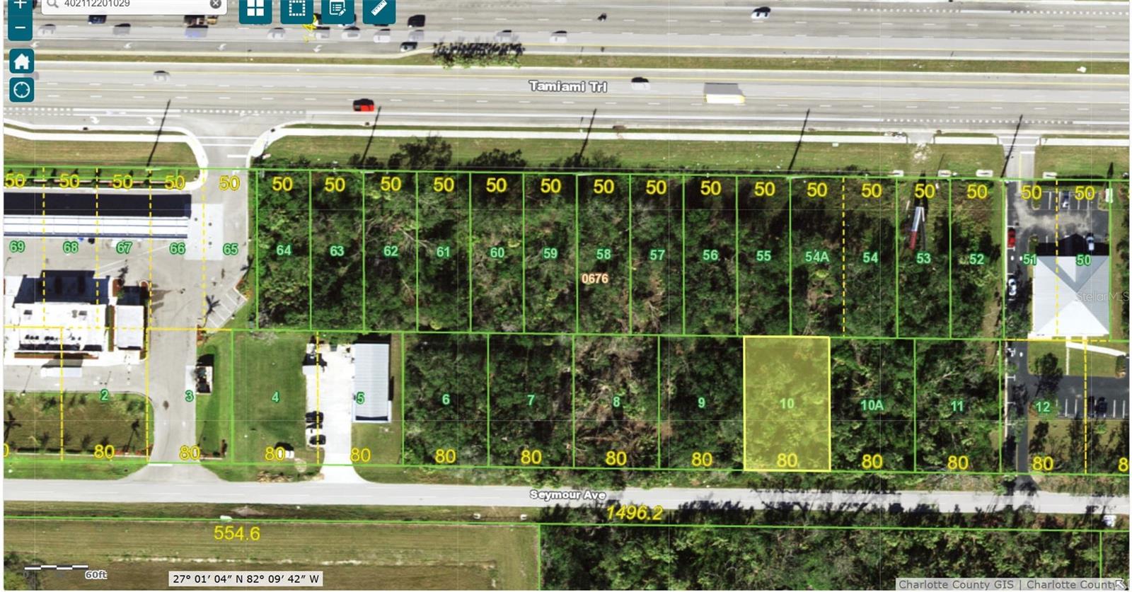 Under contract-accepting backup offers. Prime commercial opportunity in the heart of Port Charlotte's rapidly growing Murdock Village area! This 10,000± square foot (0.23-acre) CG-zoned commercial lot offers excellent potential for investors, developers, and business owners looking to establish a presence in one of Charlotte County's most active growth corridors. The property is designated as Vacant Commercial and is located within the Murdock Village Mixed-Use Future Land Use Area, providing flexibility for a variety of commercial development possibilities. Positioned just off the highly traveled Tamiami Trail (US-41) and surrounded by established businesses, retail centers, medical facilities, and residential communities, this site benefits from strong visibility, convenient access, and continued area development. The parcel is located in an X Flood Zone, offering additional peace of mind for future development. Whether you're planning office space, retail, professional services, or another permitted commercial use, this property presents an outstanding opportunity to secure a strategically located commercial parcel in Southwest Florida's expanding market.