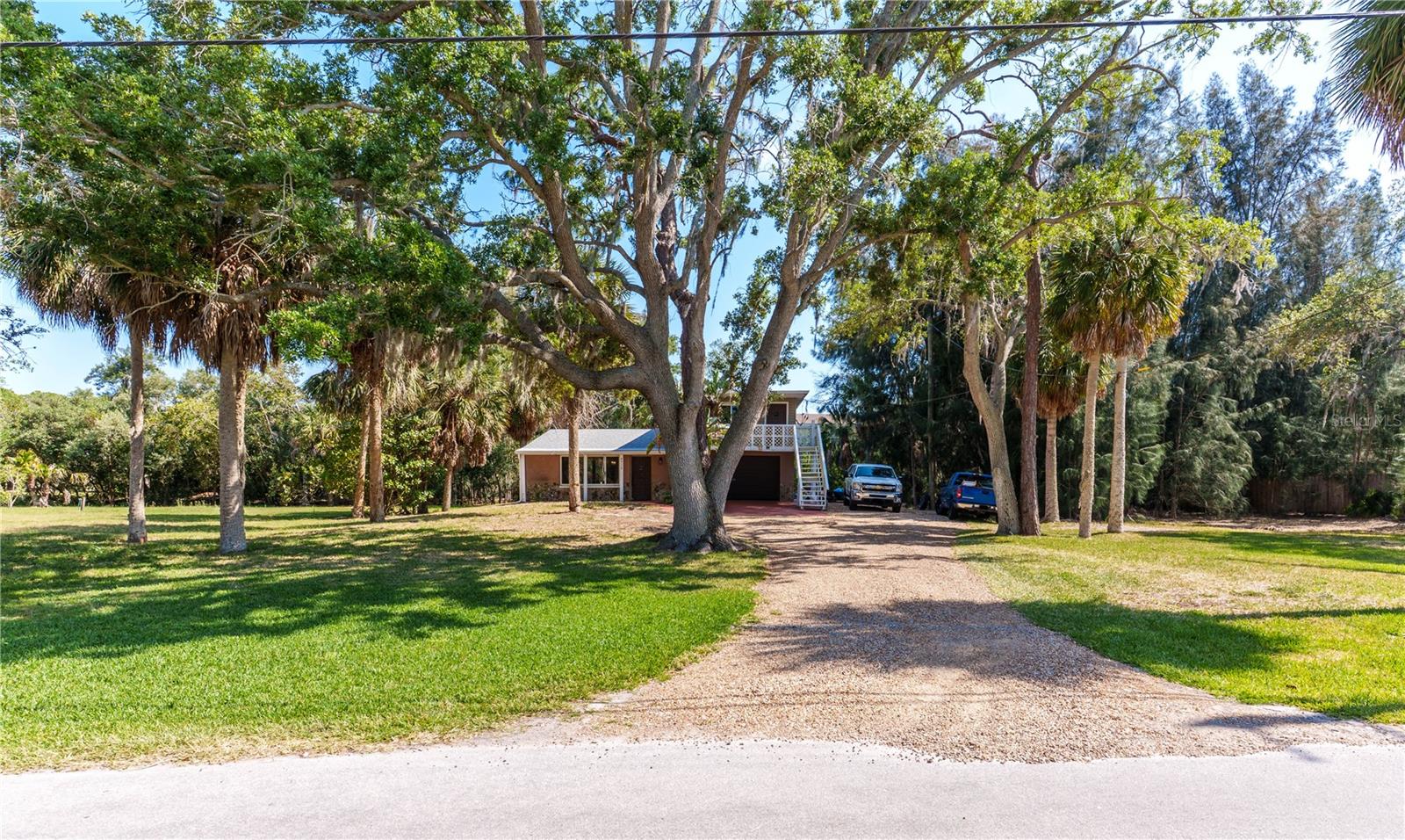 Welcome home to 4910 Limestone Dr in beautiful Port Richey. This is a unique and versitile property offering flexibility for a variety of living arrangements. This 2 bedroom, 2 bathroom home features a thoughtfully designed layout with separate living spaces on each level, ideal for multigenerational living, extended guest stays, or potential income-producing opportunities.
The downstairs 1 bedroom, 1 bathroom living area was fully renovated in 2025 and showcases modern finishes, updated flooring, and a fresh, clean aesthetic. The home is equipped with three split AC systems (two downstairs and one upstairs), all replaced in 2025 as well. Enjoy the convenience of new appliances (2025), making this home truly move-in ready. Whether you're looking for a primary residence with added flexibility or a property with income producing potential, this one offers a rare opportunity in a convenient Port Richey location.