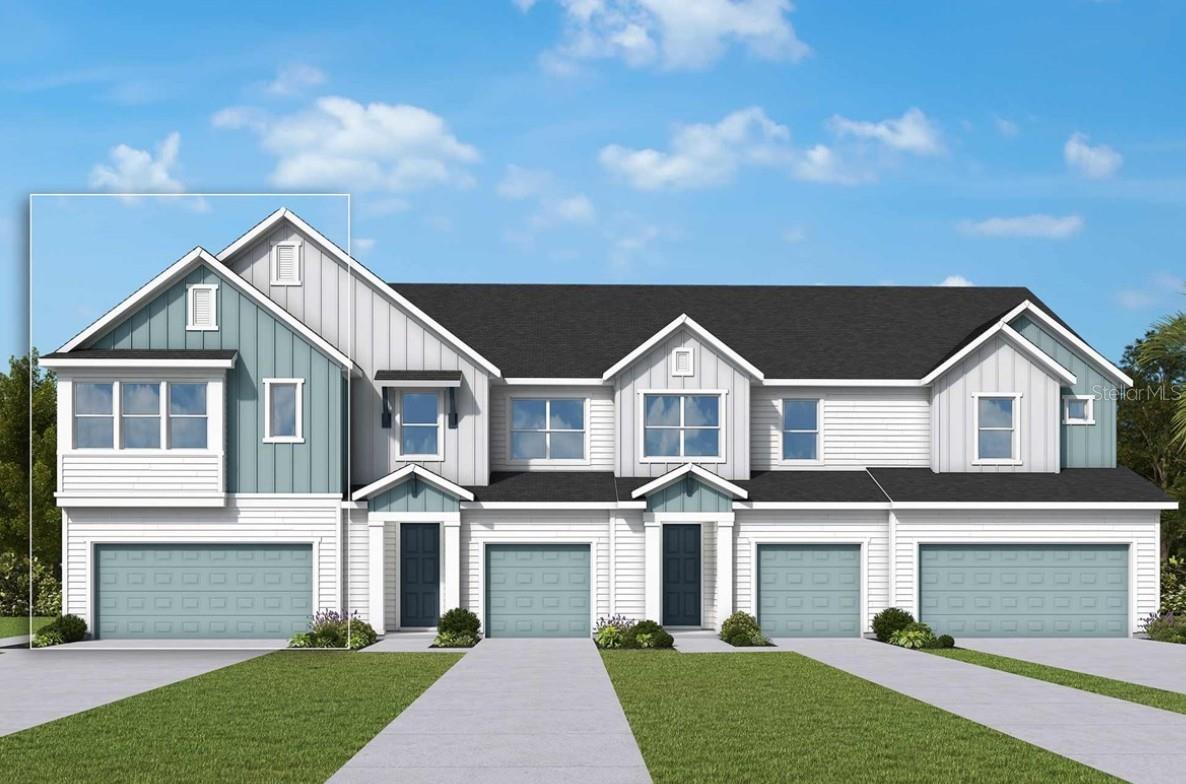 Under Construction. Experience low-maintenance coastal living in Apollo Beach with convenient access to I-75, offering an easy commute to Downtown Tampa, Tampa International Airport, and a wide range of shopping and dining destinations. Situated in Waterset, residents enjoy a resort-inspired lifestyle with access to multiple pools, fitness and clubhouse amenities, parks, scenic walking trails, and a variety of sport courts designed to keep everyday living active and connected. The Peppermill floor plan features a bright, open-concept main level where the dining and family areas flow together in a spacious, connected layout ideal for both relaxed evenings and lively gatherings. At the heart of the home, a generous kitchen island anchors the space and is complemented by ample cabinetry and convenient under-stair storage. A main-level powder bath and an attached two-car garage add everyday functionality. Upstairs, the Owner's Retreat offers a private getaway with a large walk-in closet and a well-appointed Owner's Bath, while two secondary bedrooms share a full bath and a versatile loft provides flexible space perfect for work, rest, or play. Crafted by David Weekley Homes, this home reflects LifeDesign® principles with an emphasis on natural light, efficient flow, and everyday comfort. Energy-efficient construction adds lasting value and convenience, all backed by an industry-leading 1-2-10 builder's warranty.