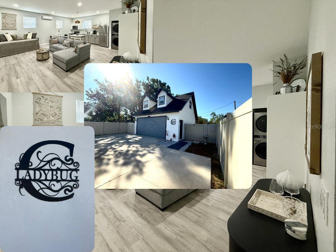 This Short Term, Month to Month, or Yearly Rental home allows you flexibility; completely renovated Cottage brings you its own spacious driveway, semi- furnished (if you want) also as a bonus Includes all "Utilities from Internet, Electric, Water and Lawn Service". This turnkey home has New fence for privacy with its "own" backyard. Rental comes with "NEW" Roof, Windows, Flooring, Stainless-Steal Appliances, Washer/Dryer, Kitchen Cabinets, Bathroom, AC Splits, and so much more! Concrete driveway leads right to your front door. The home is located 2 minutes to Downtown Clermont, the Chain of Lakes, Palatlakaha Park, Restaurant's, Entertainment, State Rd 50 and brings all that Lake county provides. If you are that working professional contact me today! Background, Credit Check and application is a must.
