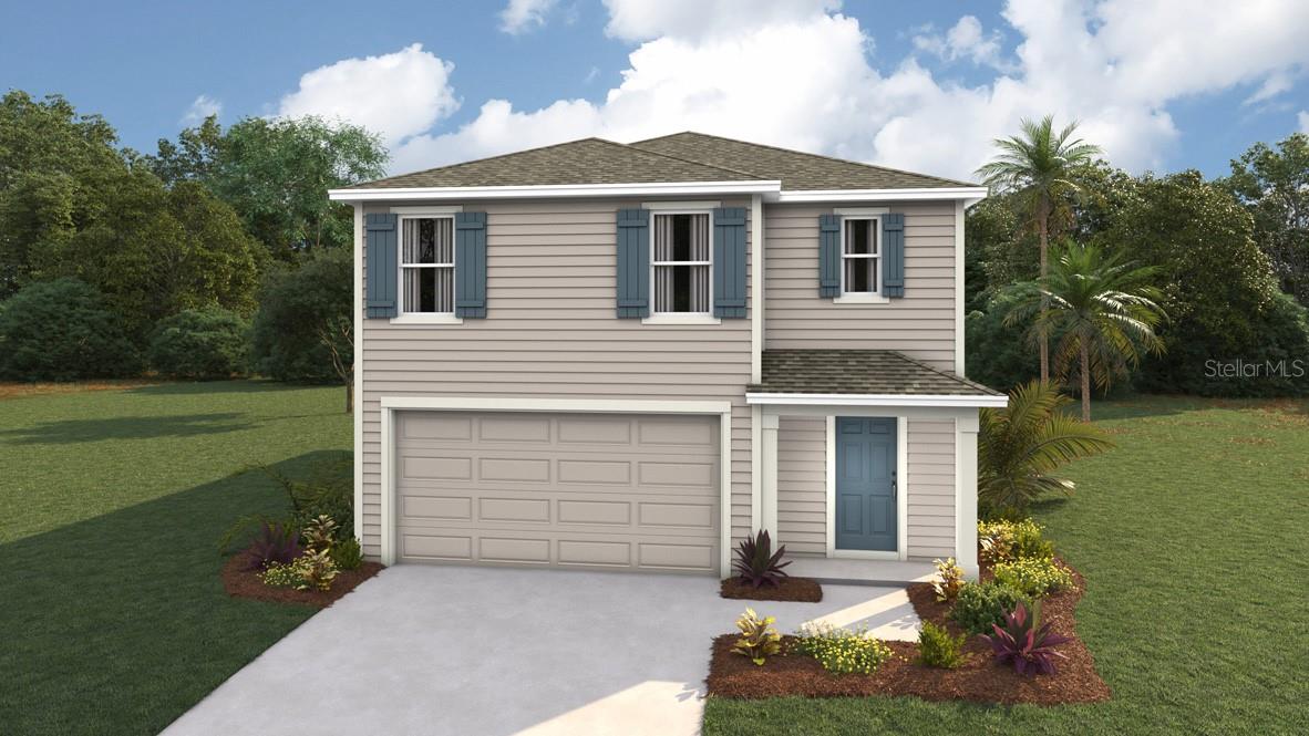 Virtually Staged. Under Construction. Welcome to the epitome of modern living in this two-story, 5-bedroom home with an open-concept downstairs. The ground floor seamlessly integrates the living, dining, and kitchen areas creating a spacious and inviting atmosphere. The primary bedroom is located upstairs, with an ensuite bathroom and walk-in closets. The kitchen is well-equipped with a stainless-steel range, microwave, built-in dishwasher. The laundry room has a washer and dryer hook up. This home offers a perfect blend of shared living spaces and private retreats. Welcome home to a perfect synthesis of style and practicality. Pictures, photographs, colors, features, and sizes are for illustration purposes only and will vary from the homes as built. Home and community information including pricing, included features, terms, availability and amenities are subject to change and prior sale at any time without notice or obligation. CRC057592.