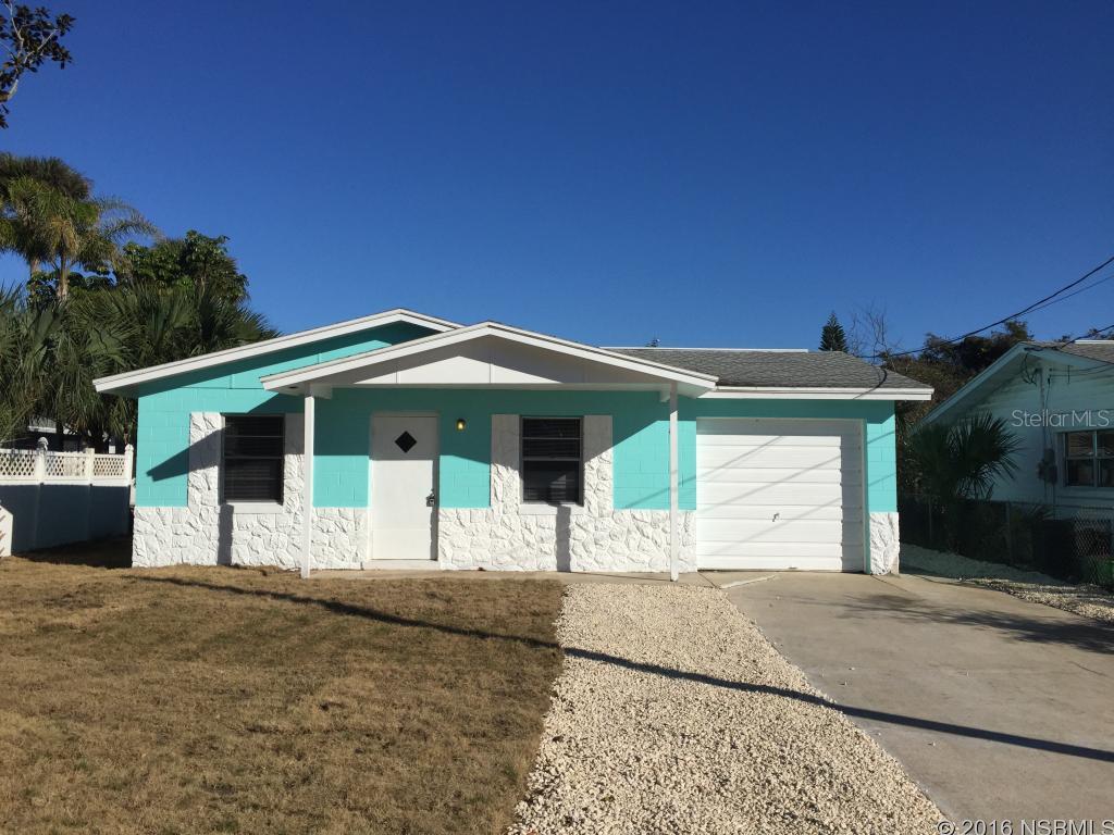 3/1.5/1 for rent long term. Beachside living best location. Apply now at www.newsmyrnabeachprops.comYard will get new sod and backyard fencing prior to tenant occupancy. Walk to beach and Flagler ave.
