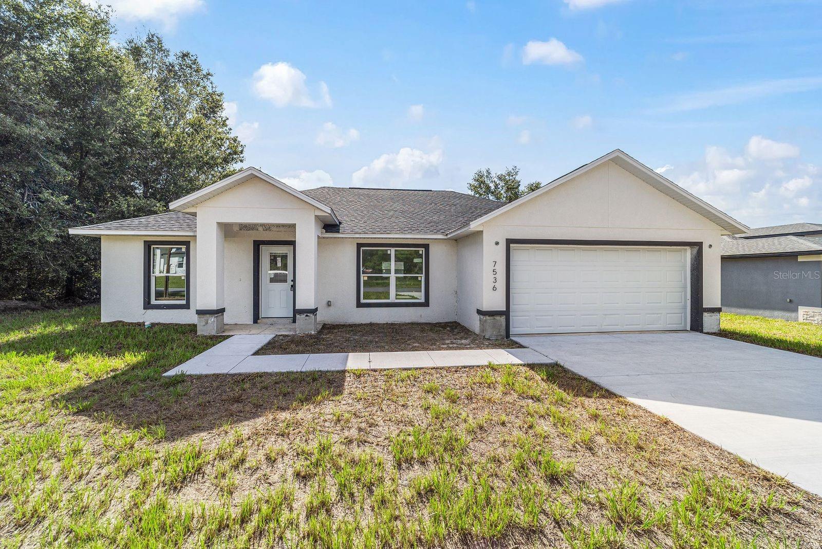 **BEAUTIFUL BRAND-NEW HOME FOR RENT IN OCALA!**

Don't miss this opportunity to lease this stunning **brand-new home** in Ocala, featuring **3 bedrooms, 2 bathrooms**, and a spacious open-concept layout designed for modern living.

The gourmet kitchen showcases a beautiful **waterfall-edge quartz island** and comes fully equipped with **stainless steel appliances**, including a refrigerator, range, microwave, dishwasher, and garbage disposal.

The private primary suite offers a relaxing retreat with a **spa-inspired bathroom featuring a freestanding soaking tub**, creating the perfect space to unwind after a long day.

Conveniently located in a desirable Ocala community, this home combines modern design, comfort, and functionality, with easy access to shopping, dining, schools, and major roadways.

**Schedule your private showing today and make this beautiful new home yours!**