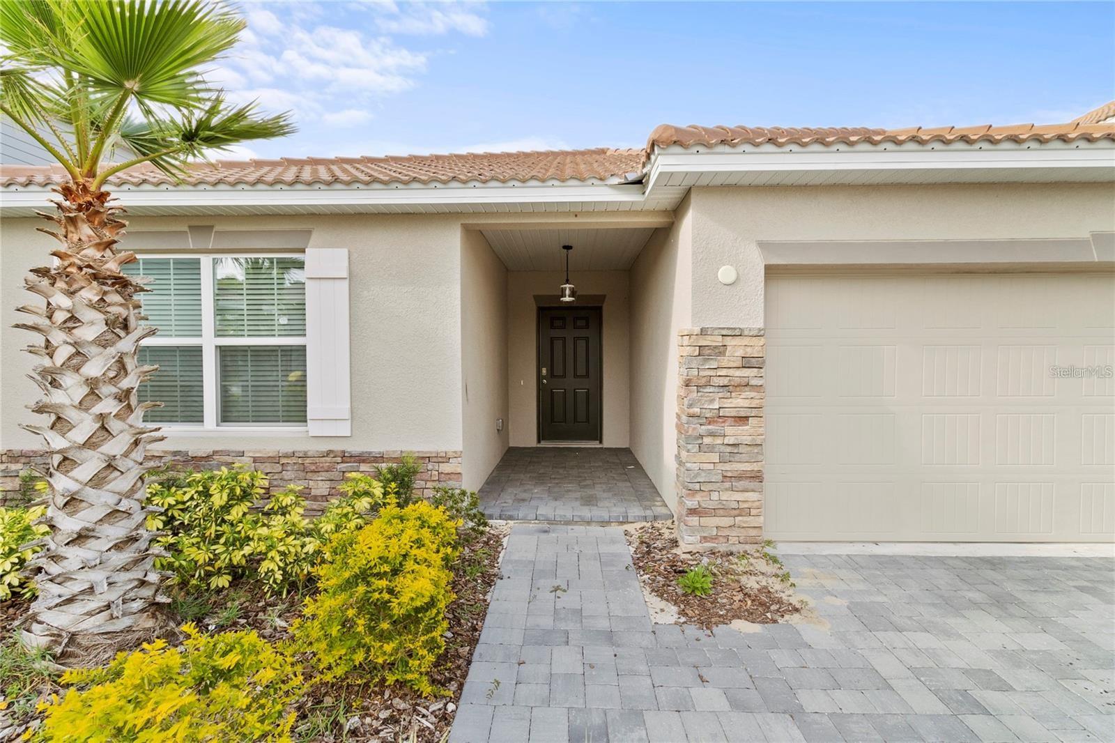 This well-designed one-story home features 4 bedrooms and a functional open-concept split floor plan, offering comfort and flexibility for everyday living. The spacious primary suite includes a private en-suite bathroom, while the additional bedrooms provide ample space for family and guests. The kitchen offers generous cabinet and counter space and flows seamlessly into the main living and dining areas, creating an inviting setting for entertaining. Offered unfurnished, this home is located in Solterra Springs within the gated Solterra Resort community. Residents enjoy access to resort-style amenities, including a clubhouse, resort-style pool, fitness center, tennis courts, playground, and more, all while being conveniently located near shopping, dining, golf, major highways, and Central Florida attractions. Whether you're looking for a primary residence, vacation home, or investment property, this home offers a fantastic opportunity in one of Davenport's most sought-after communities.