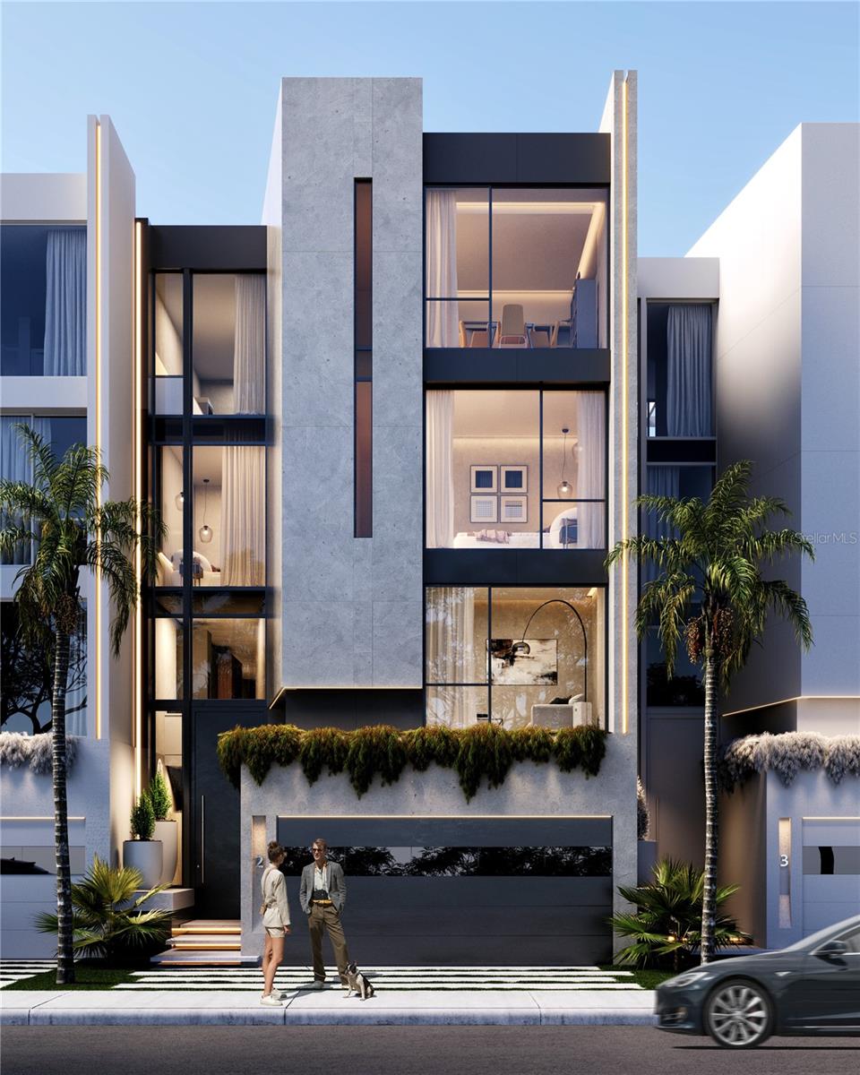 Pre-Construction. To be built. New Development | Interior S.F: Approx. 6,128.24 | Outdoor S.F: Approx. 789.35 | Garage S.F: Approx. 410.80. Welcome home to The Grove at Carrion Court, a brand new Townhome exclusive, with European designer finishes, cool palette design and contemporary tropic details throughout. Offering four lofty floors with 7,328 total S.F + of wellness inspired living, encompassing 4 bedrooms + flex space, rooftop, gym, terrace and pool. The pinnacle of elevated living expressed through contemporary design, situated steps from the beach. Embracing the vibrant work-live balance of the Caribbean, this curated, boutique development offers an exceptional lifestyle experience, steps from the beach. At The Grove we have set a new standard for Puerto Rico living, with meticulous design, architecture and finishes. Each defined detail has been thoughtfully expressed to evoke an atmosphere of sophistication and elegance. A harmony of intention and energy, contemporary European elegance and ocean focused elements, come together to bring to life these sophisticated spaces in innovative and distinctive ways. As you step inside each curated home, you are captivated by the flawless fusion of contemporary aesthetics and new age charm. The heart of every home at The Grove lies within its chef grade, Italian gourmet kitchen, adorned with top-of-the-line appliances; this space will ignite your passion for the art of cooking and the talent of entertaining. At The Grove, amenities inspire wellness acting as extensions to the natural surroundings. More than just another residential collective, The Grove breathes new life into the mundane modernism of today’s construction; it’s a destination lifestyle experience, focused on health and longevity. If you are seeking what’s next in one of Puerto Rico’s most coveted locations; welcome to your ultimate aspiration, welcome to The Grove. The Grove is only steps away from the sand situated at the intersection of Condado Beach and Ocean Park, on Carrion Court.