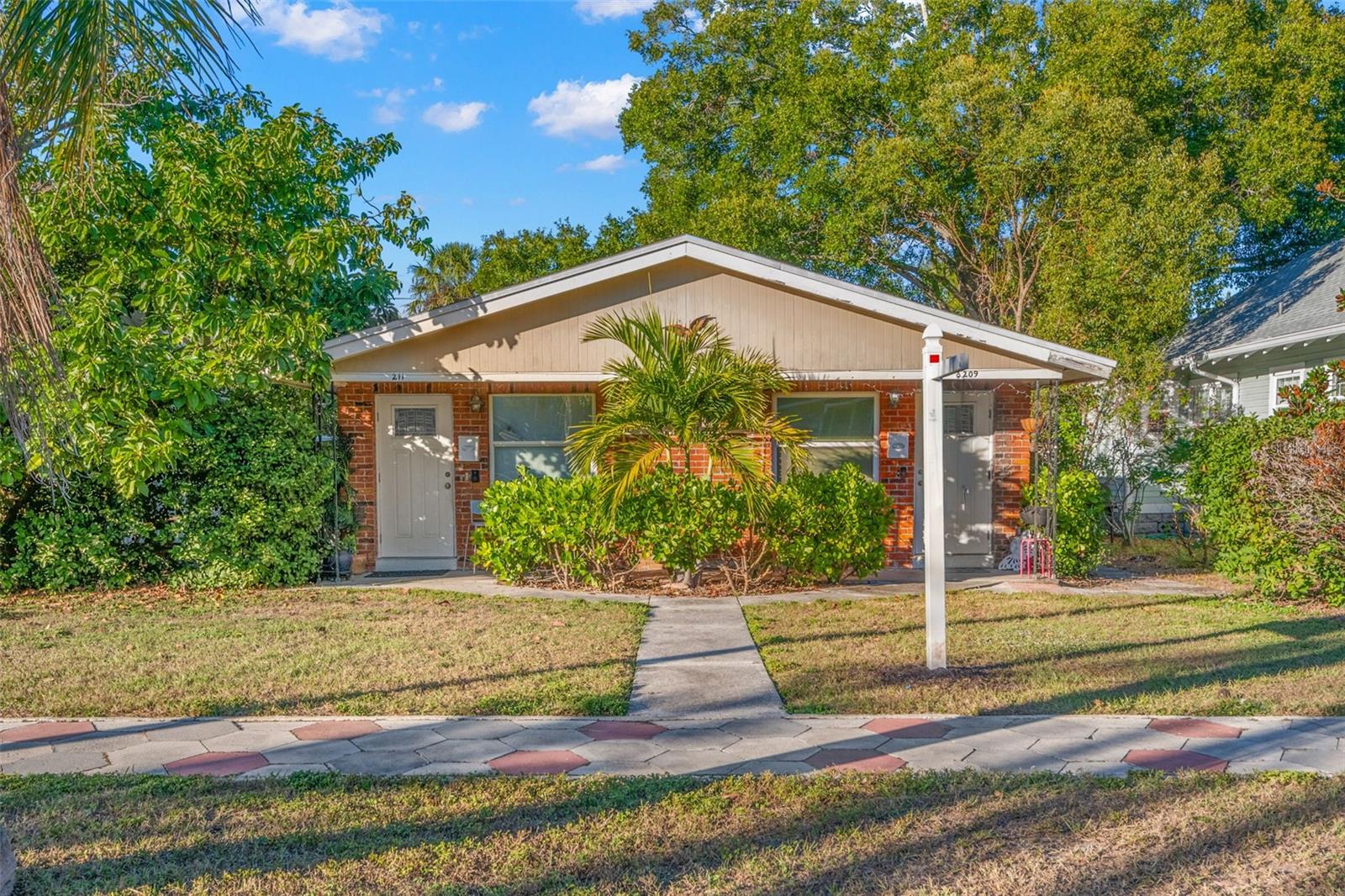 Prime investment opportunity in the highly desirable Old Northeast neighborhood of St. Petersburg. Located at 209 12th Ave N, this well-positioned quadplex features four rentable units, all currently occupied, providing immediate income for the next owner. Lots of room to improve the monthly income, with adjusting rents to current market rates!  The property is situated just minutes from vibrant downtown St. Pete, waterfront parks, shopping, dining, and cultural attractions. Nestled on a quiet, tree-lined street, this classic Old Northeast location continues to attract strong tenant demand.  Ideal for 1031 exchange buyers seeking a seamless transition into a stabilized, income-producing asset, as well as portfolio investors looking to expand holdings in a proven rental market. With consistent occupancy and a premier location in one of St. Petersburg’s most sought-after neighborhoods, this property offers long-term appreciation potential and reliable cash flow.