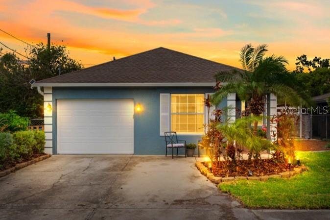 Prime South Tampa location with NO HOA, NO CDDs, and located in Flood Zone X! This rare 3BR/3BA single-family home in Oakford is zoned for the acclaimed Mitchell Elementary, Wilson Middle and Plant High Schools. The interior showcases 10' ceilings, ceramic tile flooring throughout, an open floor plan, and split bedroom layout. The massive kitchen features granite counters, stainless steel appliances, and an immense 6-foot island. Unwind in the primary suite featuring spacious walk-in closet and private en-suite bathroom with large walk-in shower. Bedrooms 2 and 3 and guest bath are located in the hall off of the entry way. A rare third full bath also serves as the laundry room. French doors open from the dining room to a covered side porch, fully fenced yard, pavered back patio, and storage shed. Enjoy a 1-car garage and an expanded 4-vehicle driveway. Unbeatable convenience: just 4 minutes to shops and dining at Midtown Tampa, under 10 minutes to SOHO, International Plaza, WestShore Plaza, and Hyde Park Village. Only 10 minutes to Tampa International Airport, 20 minutes to MacDill AFB, and 45 minutes to beautiful Gulf of America beaches. The perfect blend of a highly sought-after school district and ultimate city accessibility!  Welcome Home!