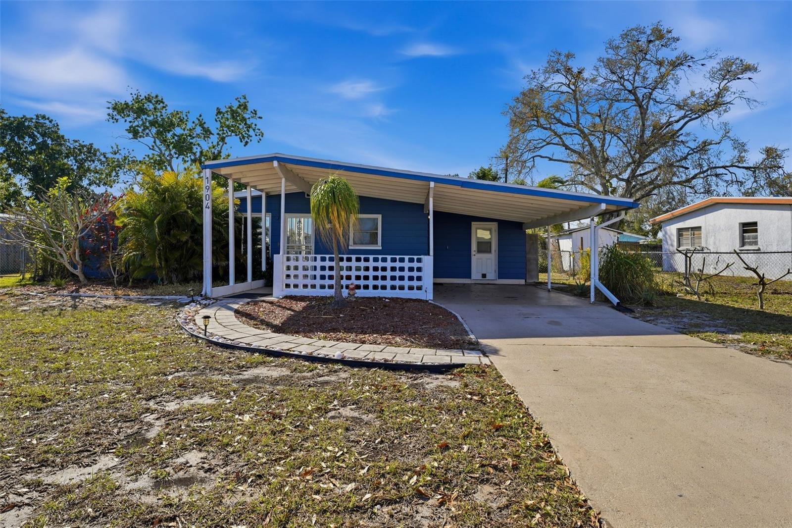 Seller is motivated! Price just reduced $25,000. Seller says bring him a offer. He is also offering $1000 for buyer, towards their closing costs or prepaids! Live the Florida Lifestyle! Welcome to this beautifully maintained 3 bedroom 1.5 bath pool home just 8 miles to the beach! Featuring an open floor plan perfect for entertaining, this property is being sold turnkey furnished making it truly move in or rental ready from day one.
Enjoy Florida living in the spacious backyard with a private pool and plenty of room to relax or host guests.  The covered front porch adds charm and curb appeal, while attached carport offers convenience.
With no rental restrictions, this property is ideal as a primary residence, second home, or income producing vacation rental. Currently operating as a active vacation rental. This home offers both lifestyle and investment opportunity all in one.