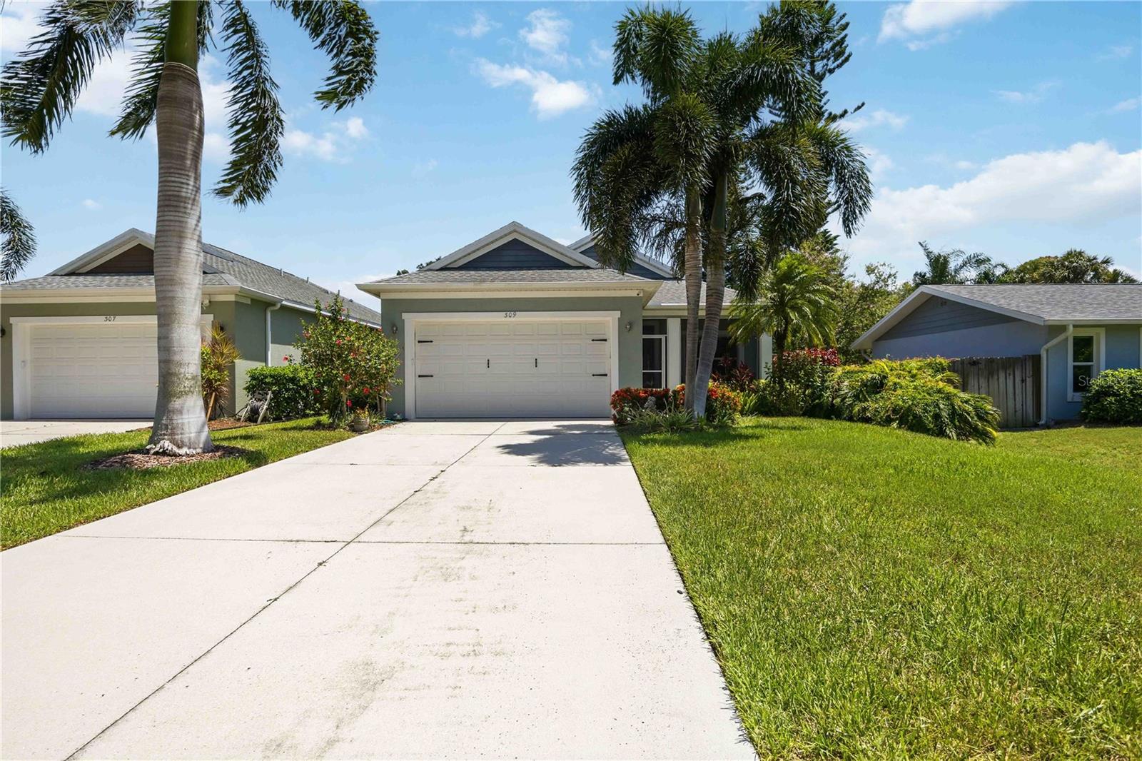 Experience the best of Florida’s Gulf Coast lifestyle in this beautifully maintained custom home located west of the Trail in the highly sought-after waterfront  community of Bay Point. Just moments from Nokomis Beach, this exceptional residence offers the perfect blend of quality craftsmanship, comfort, and coastal charm.

Built in 2016, this thoughtfully designed home features 2 bedrooms, a versatile den/flex room, 2 full bathrooms, an attached 2-car garage, and nearly 1,400 square feet of well-appointed living space. From the moment you arrive, you’ll appreciate the attention to detail and extensive upgrades throughout.

The interior showcases durable Armstrong laminate flooring, energy-efficient windows, elegant tray ceilings, and custom shelving systems in every closet. For added peace of mind, the home is equipped with easy-to-operate hurricane accordion shutters on all windows and sliders, along with hurricane-rated front and garage doors.

The open-concept floor plan is ideal for both everyday living and entertaining. At the heart of the home is a beautifully appointed kitchen featuring rich cabinetry, granite countertops, stainless steel appliances, soft-close drawers and cabinets, a spacious center island with seating, and a generous pantry. The kitchen flows seamlessly into the dining and living areas, creating a bright and inviting gathering space.

The primary suite serves as a private retreat, offering a large walk-in closet and a well-designed ensuite bath complete with dual vanities, stone countertops, soft-close cabinetry, and a tiled walk-in shower. A spacious guest bedroom and full guest bathroom with matching quality finishes provide comfort and privacy for family and visitors alike.

The flexible den offers endless possibilities and can easily function as a home office, hobby room, media room, or additional guest space.

Outdoor living is equally impressive. Enjoy your morning coffee on the newly screened front porch or unwind on the screened rear lanai overlooking lush tropical landscaping and a private backyard setting. The fully fenced yard provides privacy and space for pets, while the irrigation system helps keep the grounds looking their best year-round.

Additional features include an interior laundry room with built-in cabinetry and utility sink, ample storage throughout, and a location approximately 10 feet above sea level. The home experienced no storm damage and has been meticulously maintained.

One of the many advantages of Bay Point is the absence of HOA and CDD fees, providing greater flexibility for homeowners and plenty of room for boats, trailers, and recreational vehicles.

For those who love life on the water, nearby Lyons Park offers residents direct access to Lyons Bay, perfect for kayaking, paddleboarding, canoeing, and enjoying Florida’s natural beauty. Spend your days fishing, exploring the waterways, or watching dolphins and manatees in their natural habitat.

Ideally situated near waterfront dining, shopping, medical facilities, top-rated schools, and the charming shops, restaurants, and cultural attractions of downtown Venice, this home places everything you need within easy reach.

Whether you’re seeking a full-time residence, seasonal retreat, or coastal getaway, this exceptional Bay Point property delivers the location, lifestyle, and quality you’ve been searching for. Come experience the Florida dream and discover all that this remarkable home has to offer.