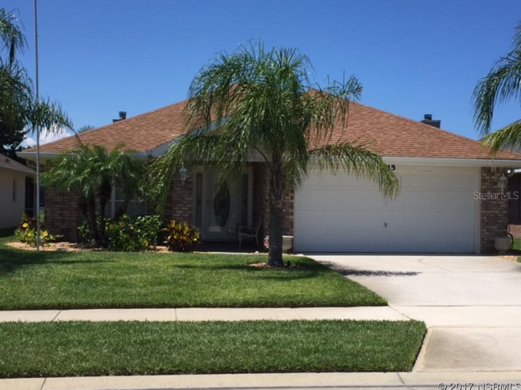 under contract taking backups!    Stunning "MOVE IN READY" Coral Trace Home For Sale. WATERFRONT and Furnished this 4 Bedroom / 2 Bath Adams home is  in mint condition.The home is very spacious Large kitchen with breakfast bar that over looks the family room. The master bedroom has huge walk in closet and large Garden Tube & shower area. Large wood fireplace in the family room that also includes comfortable couch and entertainment center.Upgrades include all new landscaping out side with timer lights, new screened lanai area looking over community pond, propane fire pit outside on porch area,  large tile floors and new laminate in all the bedrooms Kitchen and bathroom counters all updated in  2013. All new light fixtures door handles and locks. bran new inside laundry area with lots of cabinet space. Low HOA ( 135.00) per mo includes community pool,club house, exercise room & lawn maintenance.Security System.This home is awaiting its new family. A must see!Extremely well manicured yard with beautiful palm trees. ;Water: City