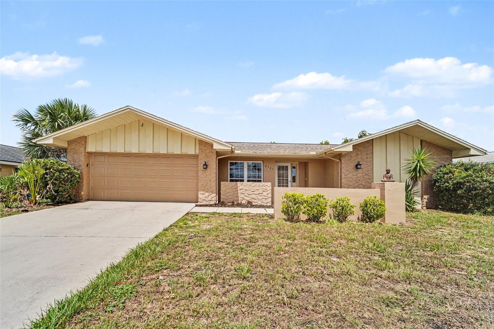 Come and see this move-in ready three-bedroom, three-bathroom home in the desirable Orchid Lake Village!

This home features a spacious open floor plan that flows effortlessly, accented by beautiful tile and vinyl/laminate flooring throughout. The inviting living room serves as the heart of the home, complete with a cozy fireplace that adds warmth and charm to the space. The beautifully updated kitchen boasts sleek granite countertops and stainless steel appliances, making it a stylish and functional area for cooking and entertaining. Designed for maximum comfort, the primary suite includes a large walk-in closet and a private attached bathroom featuring a double sink vanity.

Step outside to enjoy the convenience of an attached two-car garage and a private, fully fenced-in backyard, perfect for outdoor activities. This prime location offers an easy daily routine, situated just minutes away from local shopping, dining, parks, and beautiful Gulf Coast beaches.

Schedule your private showing today!