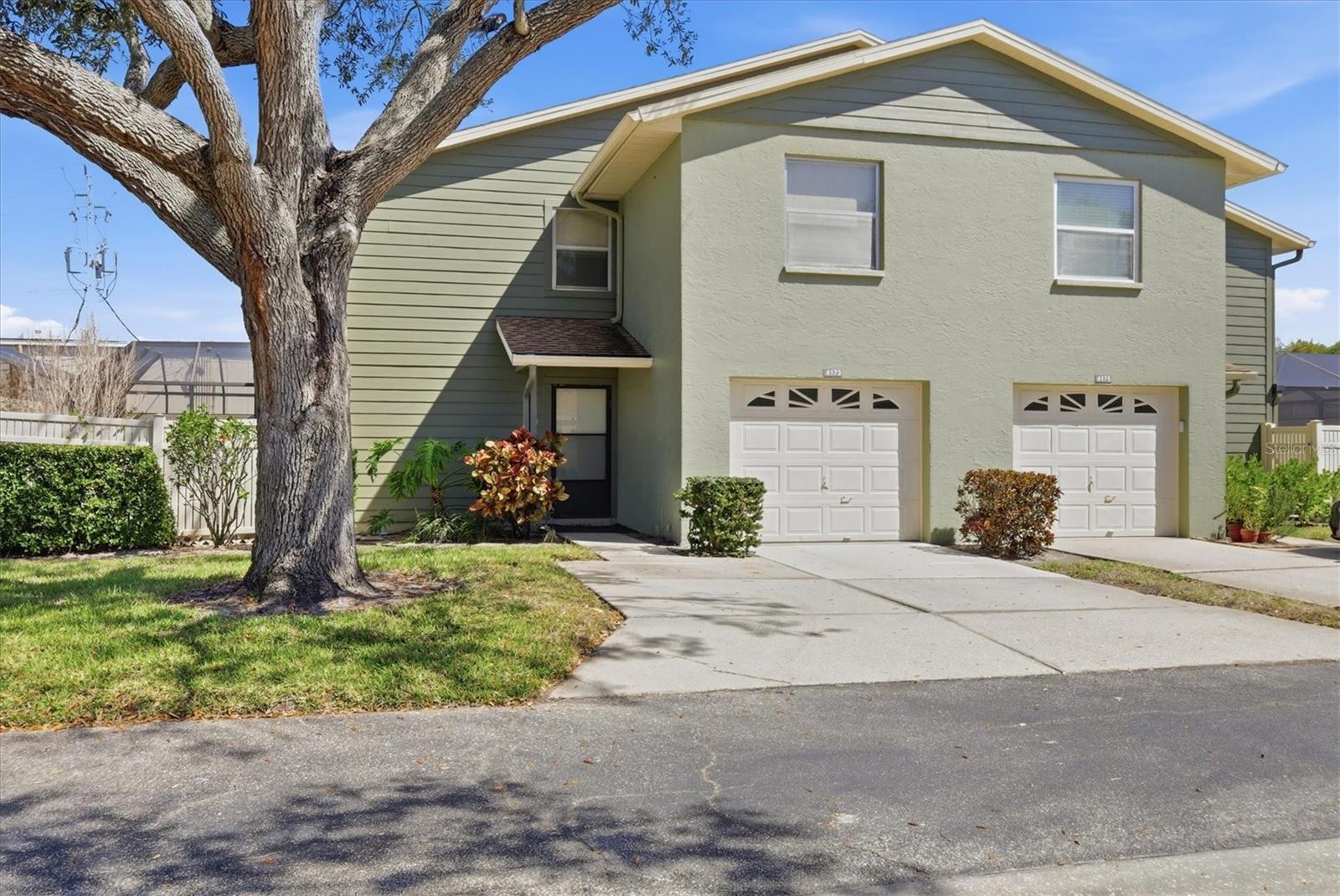 Experience the best of Sarasota living in this charming two story villa located in the heart of the County!  This maintenance free gem features a private courtyard and an attached one car garage, offering both privacy and convenience.  The thoughtful layout keeps both bedrooms and two full baths upstairs on the second floor, creating a peaceful retreat away from the main living areas and kitchen.  The villa offers a half bath downstairs which is perfect for guests.  Enjoy being minutes away from shopping, beaches, grocery stores and some of the best dining in the area.  Residents also have access to a refreshing community pool, making every day feel like a vacation.  Schedule your showing today!!