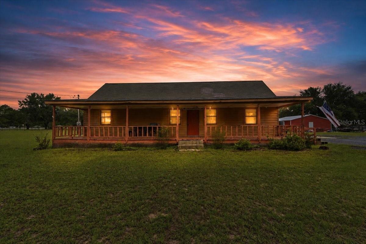 Beautifully updated 3-bedroom, 2-bath home situated on 2.5 private acres offering the perfect blend of comfort, space, and functionality. This charming property features approximately 1,350 heated and cooled square feet (2,090 total gross sq ft), with inviting front and rear porches ideal for relaxing and enjoying the peaceful surroundings. 
This property already has a 30-Amp RV Hookup.
The home has been thoughtfully renovated inside and showcases warm cedar siding on the exterior, adding timeless character and curb appeal. A standout feature is the newly built 900 sq ft metal workshop with a concrete slab—perfect for hobbies, storage, or a home-based business.
With room to roam, recent upgrades, and versatile outdoor space, this property provides endless possibilities for country living while still being conveniently located.