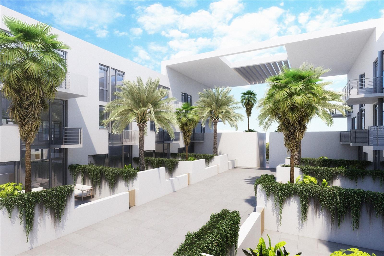 Under Construction. Experience refined luxury living at Bath & Racquet Residences, where modern elegance meets Sarasota’s storied legacy. This thoughtfully designed two-bedroom, 2.5-bath loft-style residence features floor-to-ceiling windows, custom Italian cabinetry, quartz countertops, premium Bosch appliances, and an expansive outdoor patio with built-in planters—perfect for seamless indoor-outdoor living. Ideally situated in a prime location near the club.

Beyond your doorstep, enjoy an unparalleled collection of resort-style amenities. The community and club feature a private pool, expansive two-acre park, dog park, playground, and a scenic 1-kilometer walking trail—ideal for an active outdoor lifestyle. Sports and wellness enthusiasts will appreciate 13 tennis courts, 2ipickleball courts, 4 padel courts, a resort-style club pool, on-site restaurant, state-of-the-art fitness center, and a full-service wellness spa.

Located just 4 miles from the world-famous Siesta Key beaches and 3 miles from vibrant Downtown Sarasota, this address offers the perfect blend of luxury, convenience, and coastal sophistication.

Bath & Racquet Residences presents a unique opportunity for both full-time residents and investors, with short-term rentals permitted (7-night minimum), offering flexibility and income potential.

Under the guidance of Tommy Haas, former World No. 2 and official club ambassador, this iconic redevelopment reimagines the historic Bath & Racquet Club, originally founded in 1969. Once the home court of tennis legends such as Chris Evert and Martina Navratilova, the property now enters a new era—honoring its rich heritage while embracing modern elegance, wellness, and active living.

Designed by the acclaimed Halflants + Pichette Architects, Bath & Racquet Residences and Club presents 256 luxury condominiums with low HOA fees.