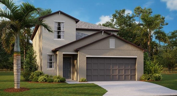 Under Construction. This two-story home divides space for optimal tranquility. The first floor showcases an open design that encompasses the dining room, kitchen and living room for simplified family living and entertaining. Nearby, the owner’s suite is separate from the upstairs bedrooms and features a private bathroom. The second level hosts four additional bedrooms and a versatile loft. Interior photos are different from the actual model disclosed being built. • Verano is a new master-planned community of spacious single-family homes for sale in the suburbs of Spring Hill, FL — just an hour north of Tampa. Homeowners will enjoy low HOA fees and no CDD Fees. Visit the city’s famous 538-acre Weeki Wachee Springs State Park for live mermaid shows, thrilling water rides and adventures on warm, turquoise waters. Numerous golf courses, restaurants, shops and beaches are in the surrounding area, including peaceful Hernando Beach where visitors can launch a boat straight on the Gulf of Mexico. With Suncoast Parkway nearby, Tampa is just a convenient hour drive away.