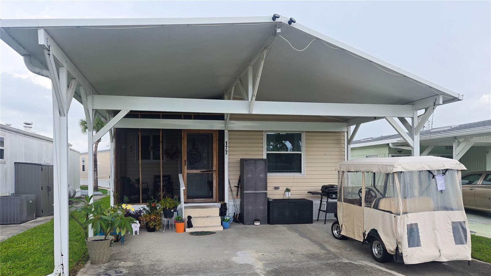 Move right into this charming 1-bedroom, 1-bath manufactured home located in the desirable 55+ lakefront gated community of Forest Lakes in Cocoa. You own the land! This well-maintained home has been nicely updated and offers an easy, low-maintenance Florida lifestyle. Recent improvements include a 2018 roof and 2018 A/C, giving buyers added peace of mind. Enjoy everything this active community has to offer, including a heated pool, shuffleboard, clubhouse, scenic pond, and a variety of planned social activities and events. Best of all, you own the land, so there is no lot rent. Whether you are looking for a year-round residence or a seasonal Florida getaway, this affordable home is ready for you to enjoy.