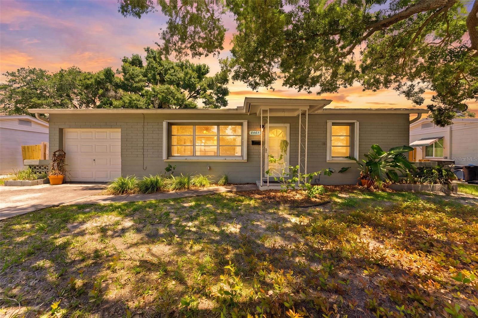 Virtually Staged. Welcome to this well-maintained 3-bedroom, 1.5-bath home in the heart of Pinellas Park! With no HOA, a fully fenced backyard, and several key updates already completed, this property offers excellent value in a central Pinellas County location.

Recent updates include all-new GE kitchen appliances and a roof replacement in 2018. Hurricane shutters provide added peace of mind.

Outside, you'll find a spacious backyard with two large Tuff Sheds that convey with the property, providing plenty of storage space for tools, lawn equipment, outdoor gear, and hobbies.

Located in Flood Zone X, no flood insurance is required. Conveniently situated near shopping, dining, and parks, with Downtown St. Petersburg and the Gulf beaches both approximately 20 minutes away.

Move right in and enjoy as-is, or bring your own vision and make it your own!