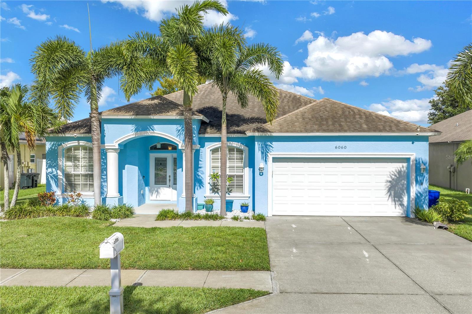 Don't miss this mid-Pinellas home built in 2008 with 5 bedrooms, three full baths, plus an office. This beautiful home is located in the gated community of just nine homes in Oak Bluff North, and has a fabulous open floor plan, split bedrooms, and expansive covered lanai on almost a quarter-acre for the ultimate indoor/outdoor entertaining space. Walk into a grand entry way with vaulted ceilings and tons of natural light. The formal dining room is just off the kitchen, and connected to the family room. A front guest room with full bath could also serve as an office or playroom. The Primary suite has an en-suite bathroom and large walk in closet, and access to the back lanai. A split bedroom plan has three more bedrooms and a bath, and inside laundry room is the ultimate convenience. A two car garage also provides a ton of extra storage. The covered lanai is perfect for outdoor entertaining and the expansive fenced back yard, complete with trampoline and garden beds. Plenty of room to add a pool or customize for the ultimate outdoor entertaining space. Make your appointment to see it today!