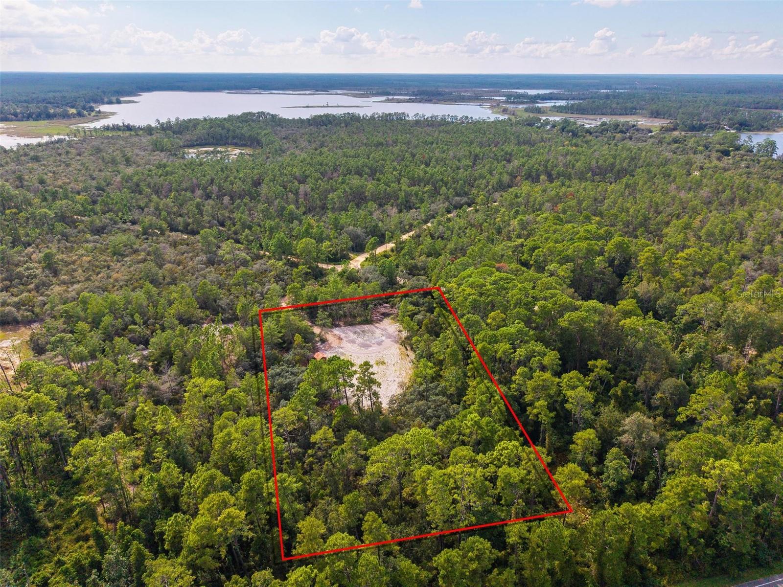 Click on the Video Tour Link!

Outdoorsman’s Dream! Rare 2.41 Acres of High & Dry Land in coveted Flood Zone X—fully cleared and ready for your new home. This property already features a working well, easy electric setup, gated entrance, and mulch driveway. Mature pine, oak, and scrub oak trees surround the land, providing privacy and a stunning natural backdrop—without a single neighbor in sight!

Backing up to a federal forestry wildlife reserve, you’ll enjoy forever seclusion and an outdoor lifestyle like no other. Imagine trail riding, fishing, boating, camping, and stargazing right at your doorstep. Public boat ramps are just minutes away, giving access to deep-water lakes like Beakman and Seller—virtually untouched and fully stocked for fishing fanatics. Plus, you’re surrounded by some of Florida’s most famous natural springs—Alexander, Juniper, Silver Glen, and Salt Springs—all just a short drive.

All of this serenity comes with convenience, too: grocery stores, shopping, schools, and restaurants are nearby. Whether you’re looking for a peaceful weekend retreat or the perfect site for your forever home, this property checks every box.

Don’t miss this rare chance to own a piece of Florida paradise—schedule your visit today!